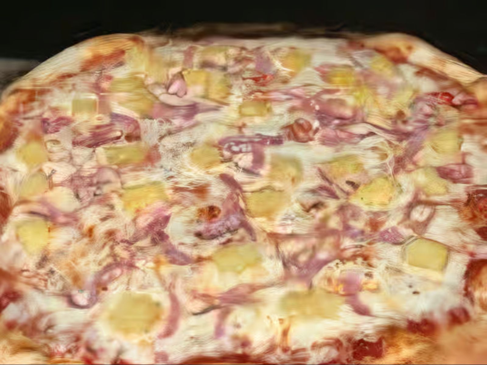 Med Hawiian Pizza