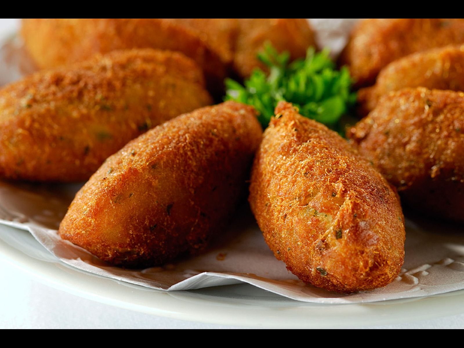 Bolinho de Bacalhau Codfish.