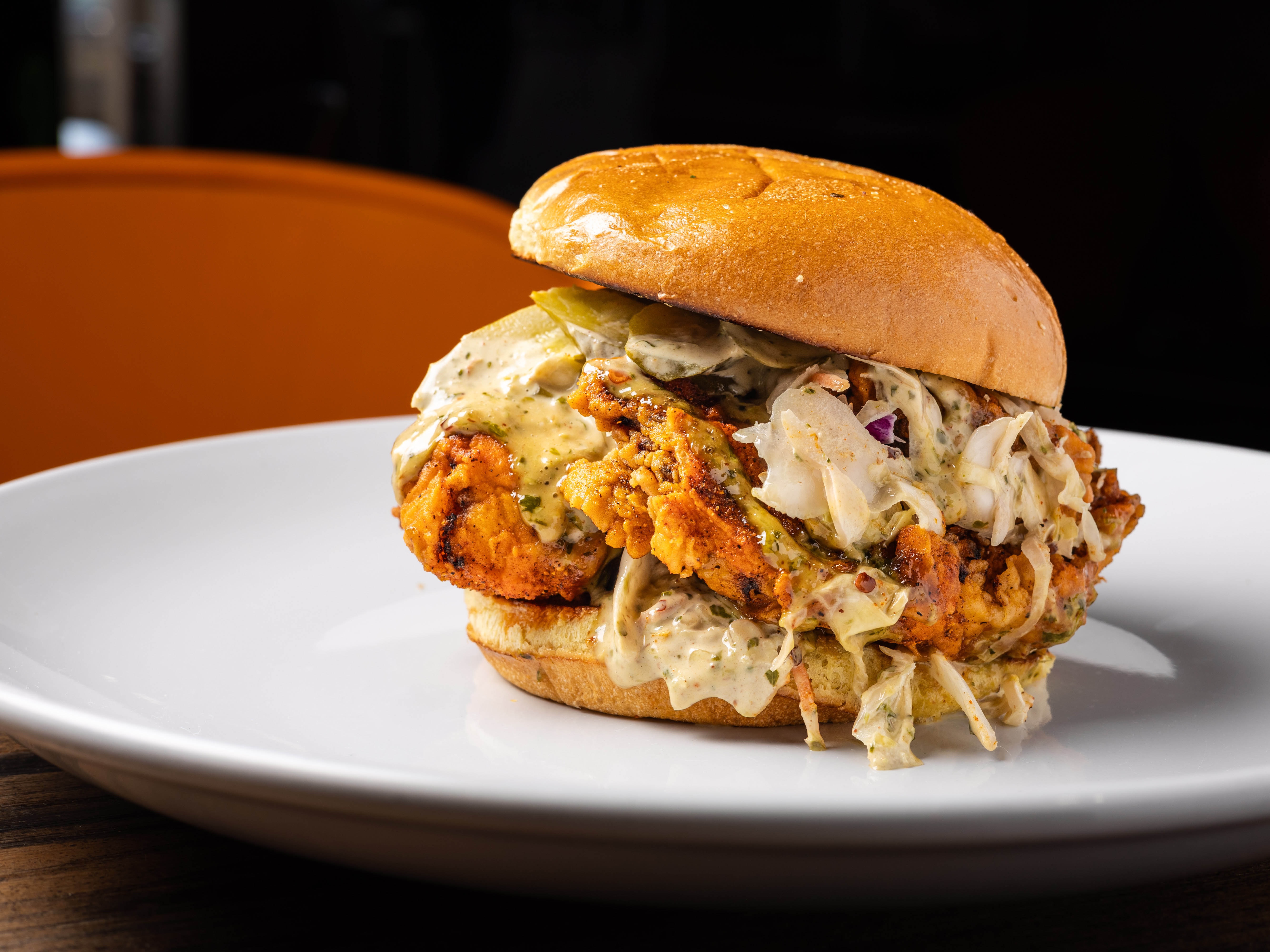 Fried Chicken Sandwich.