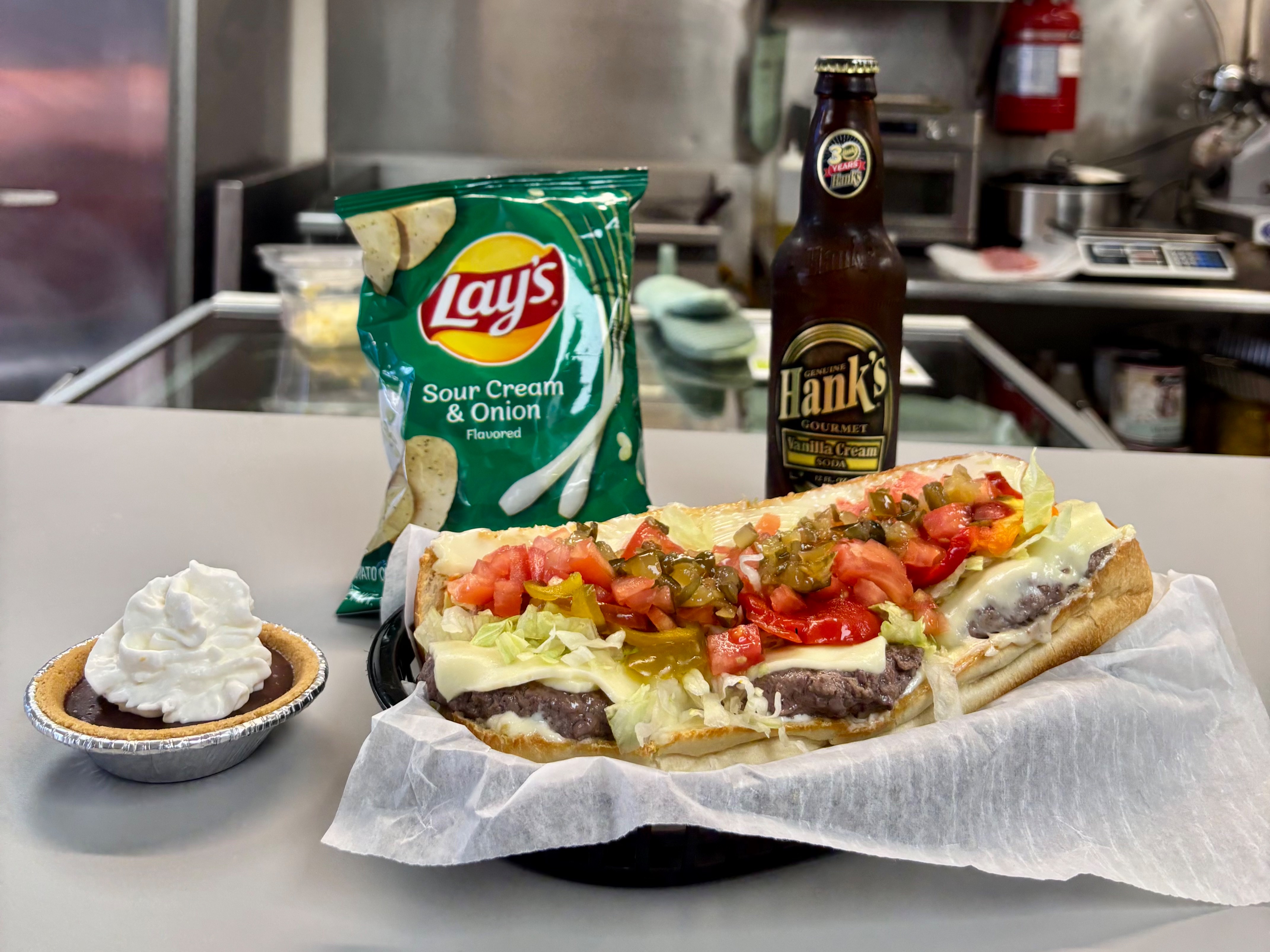 Cheeseburger Sub