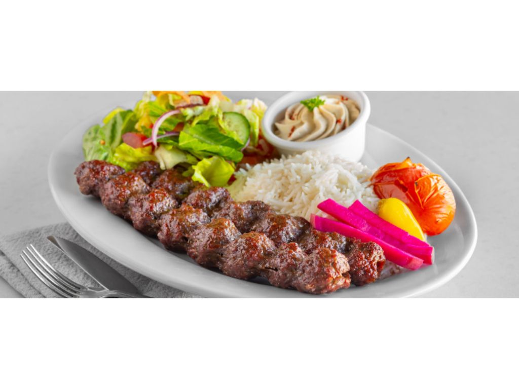 Small Luleh Beef Plate.