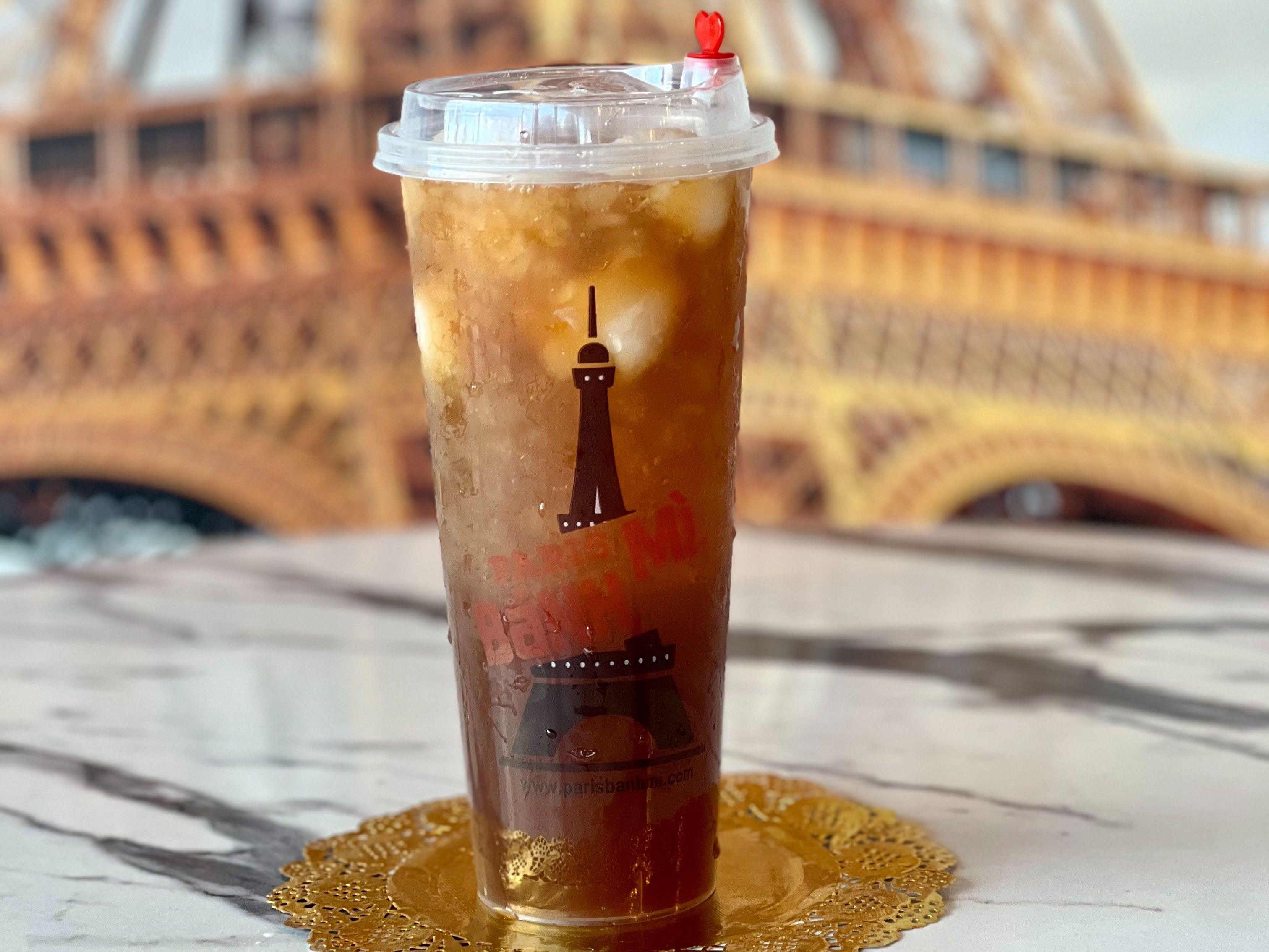 25D6. LYCHEE FRUIT TEA**Contains Caffeine**