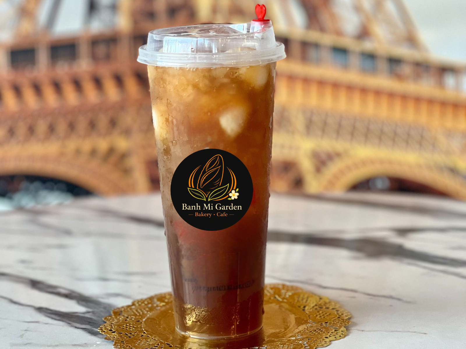 Lychee Fruit Tea *Contains Caffeine*.