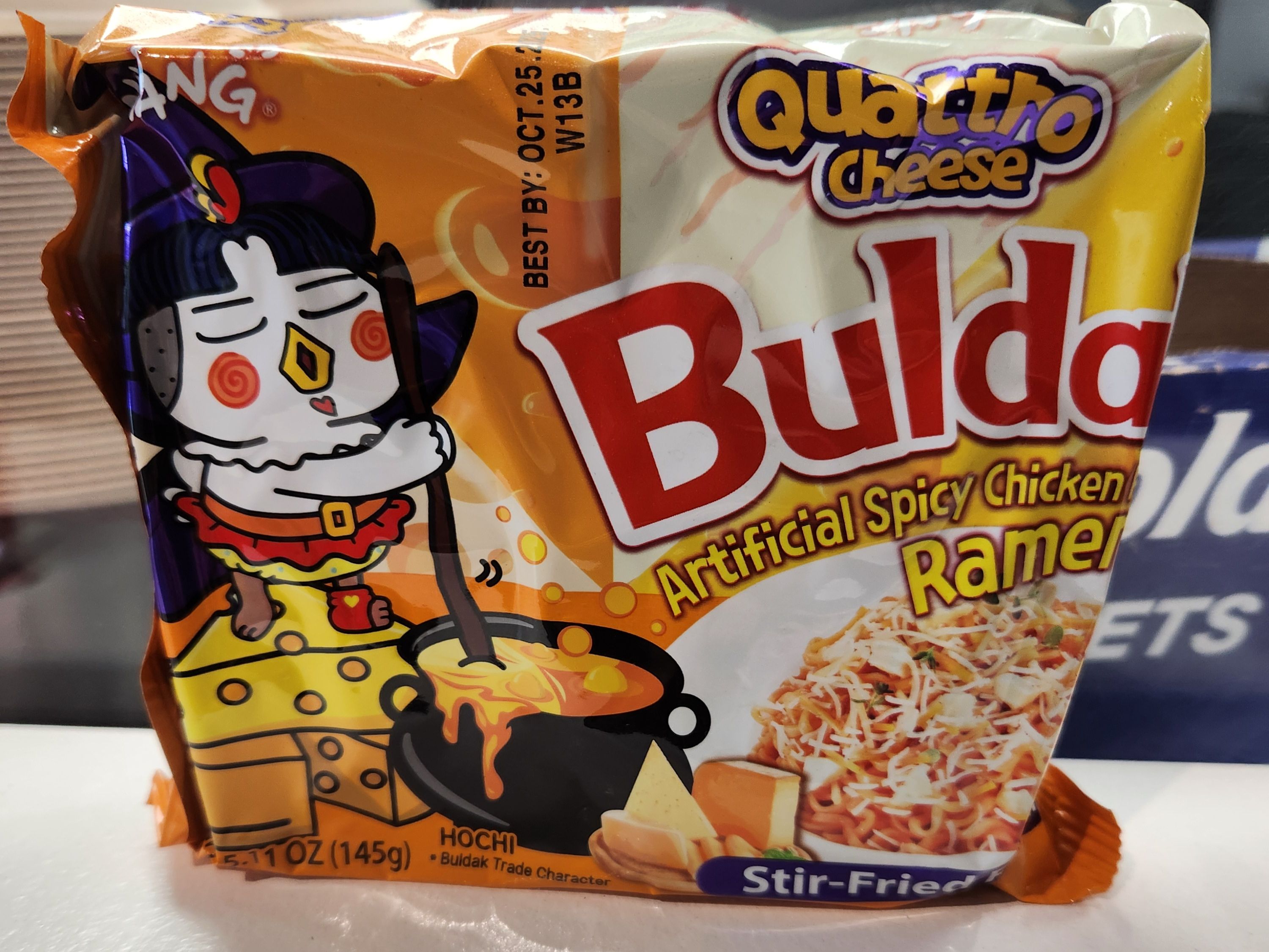 Buldak Quattro Cheese.
