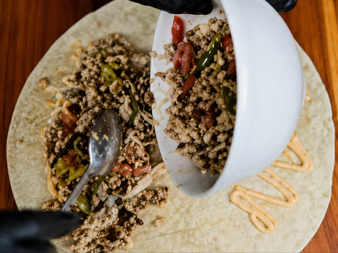 Chicken Burrito.
