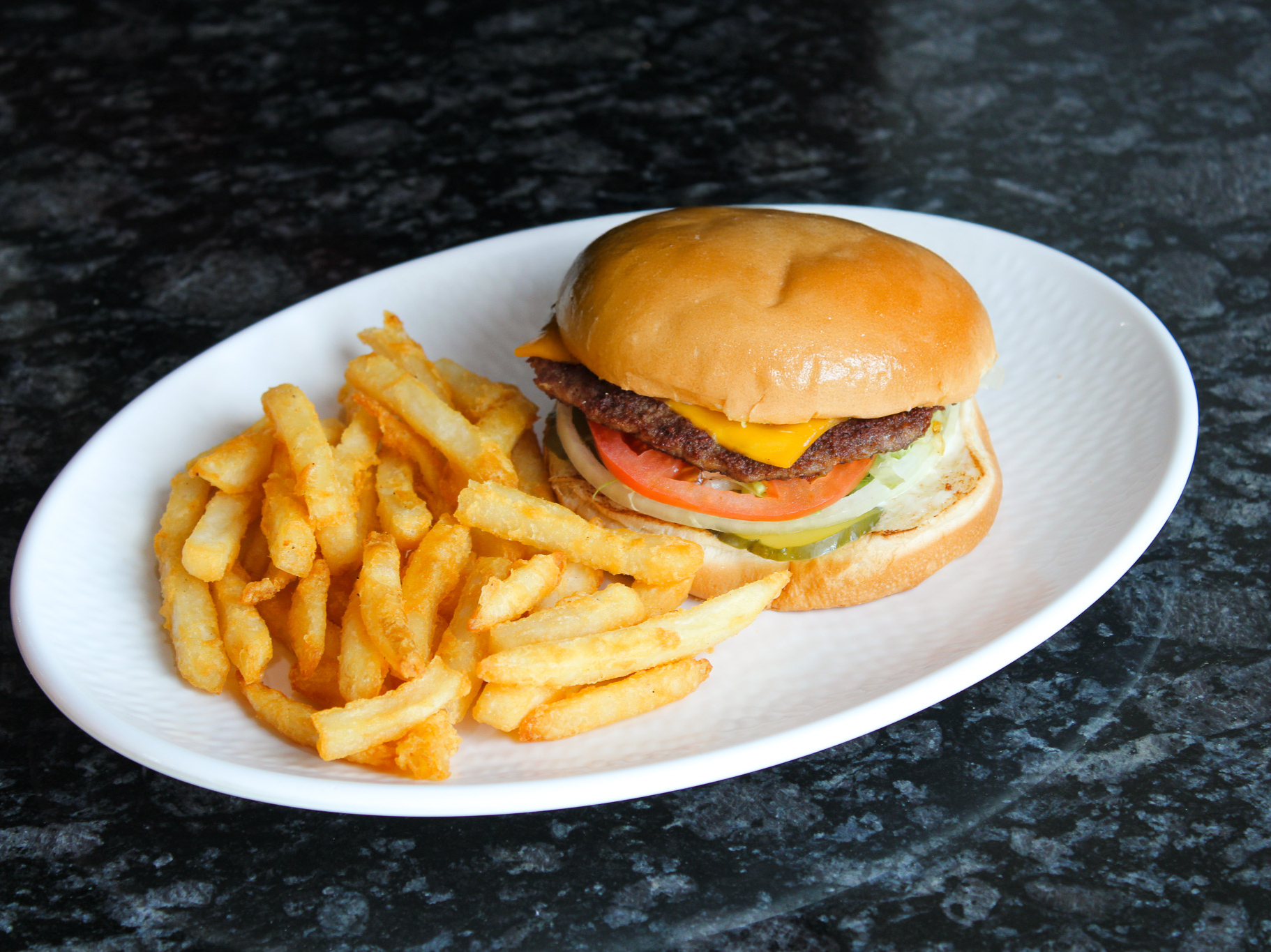 Double Cheese Burger.