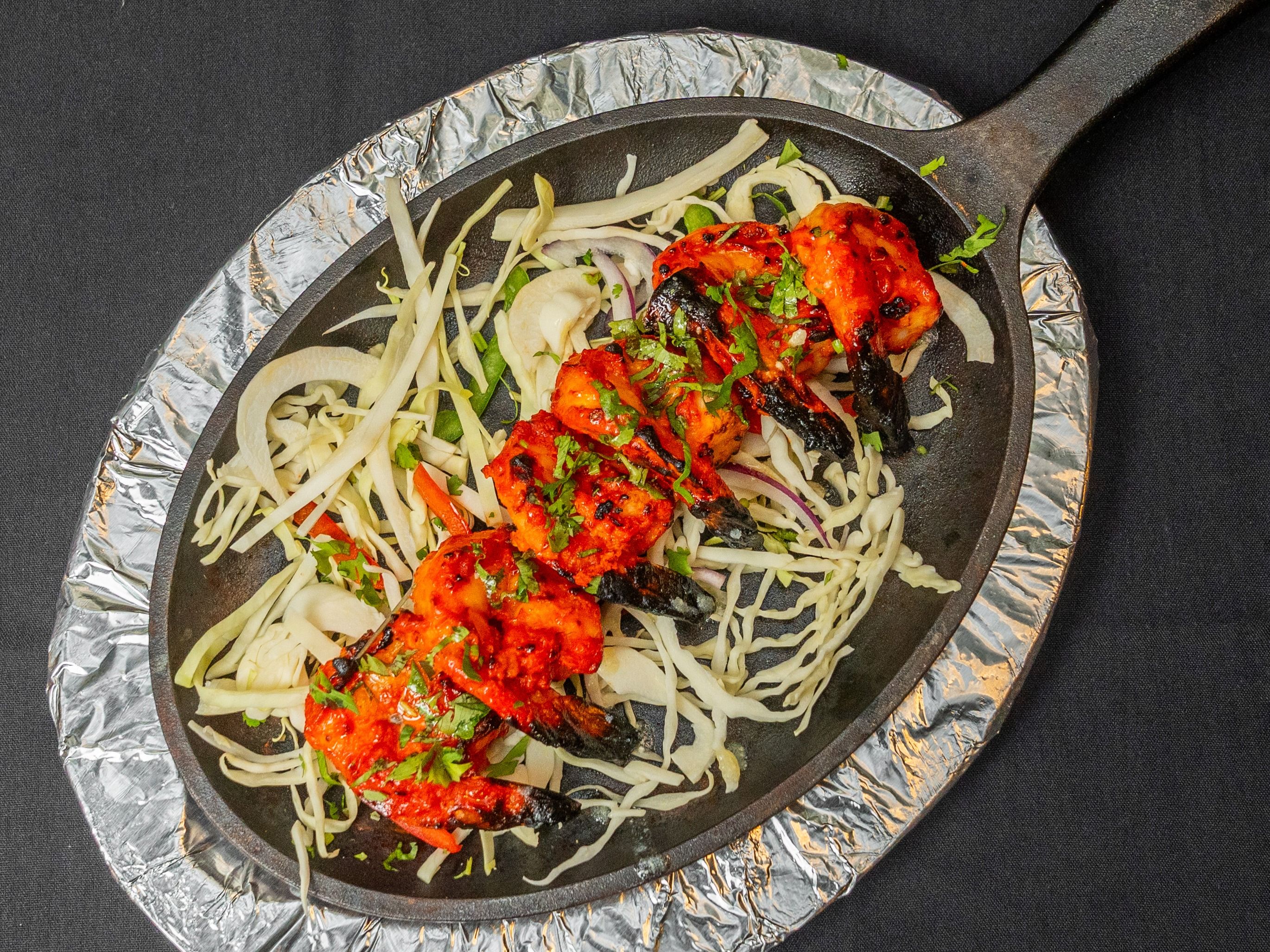 Tandoori Shrimps (6 Pcs).