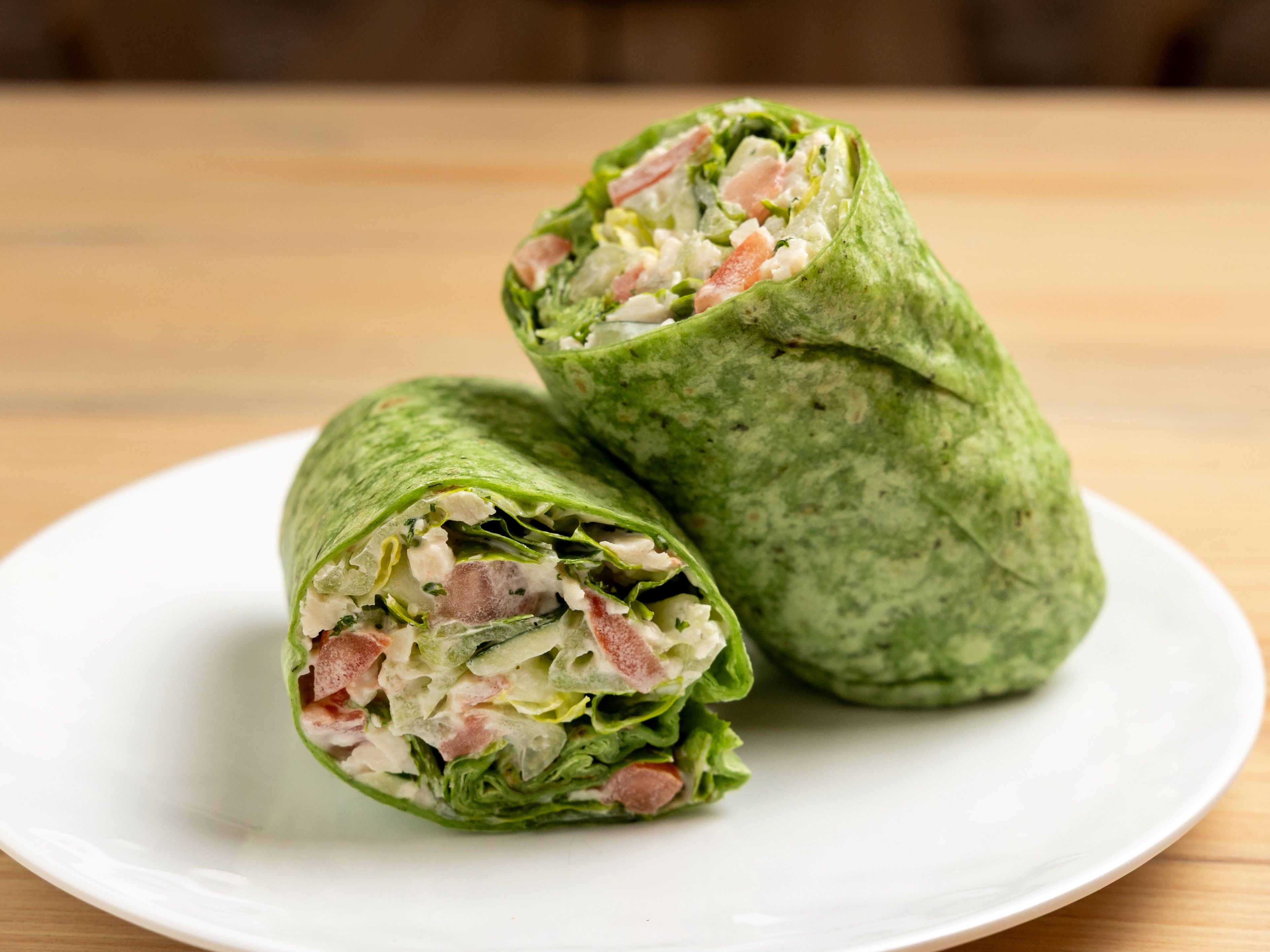 Classic Chicken Salad Wrap.
