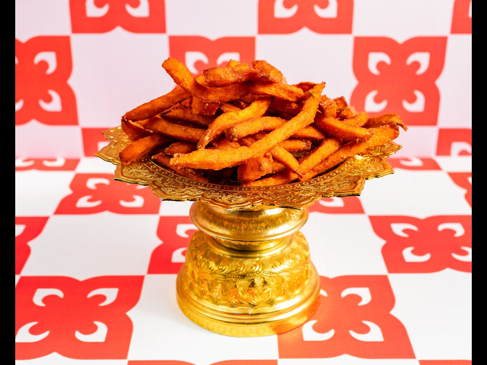 Sweet potato Fries (L).