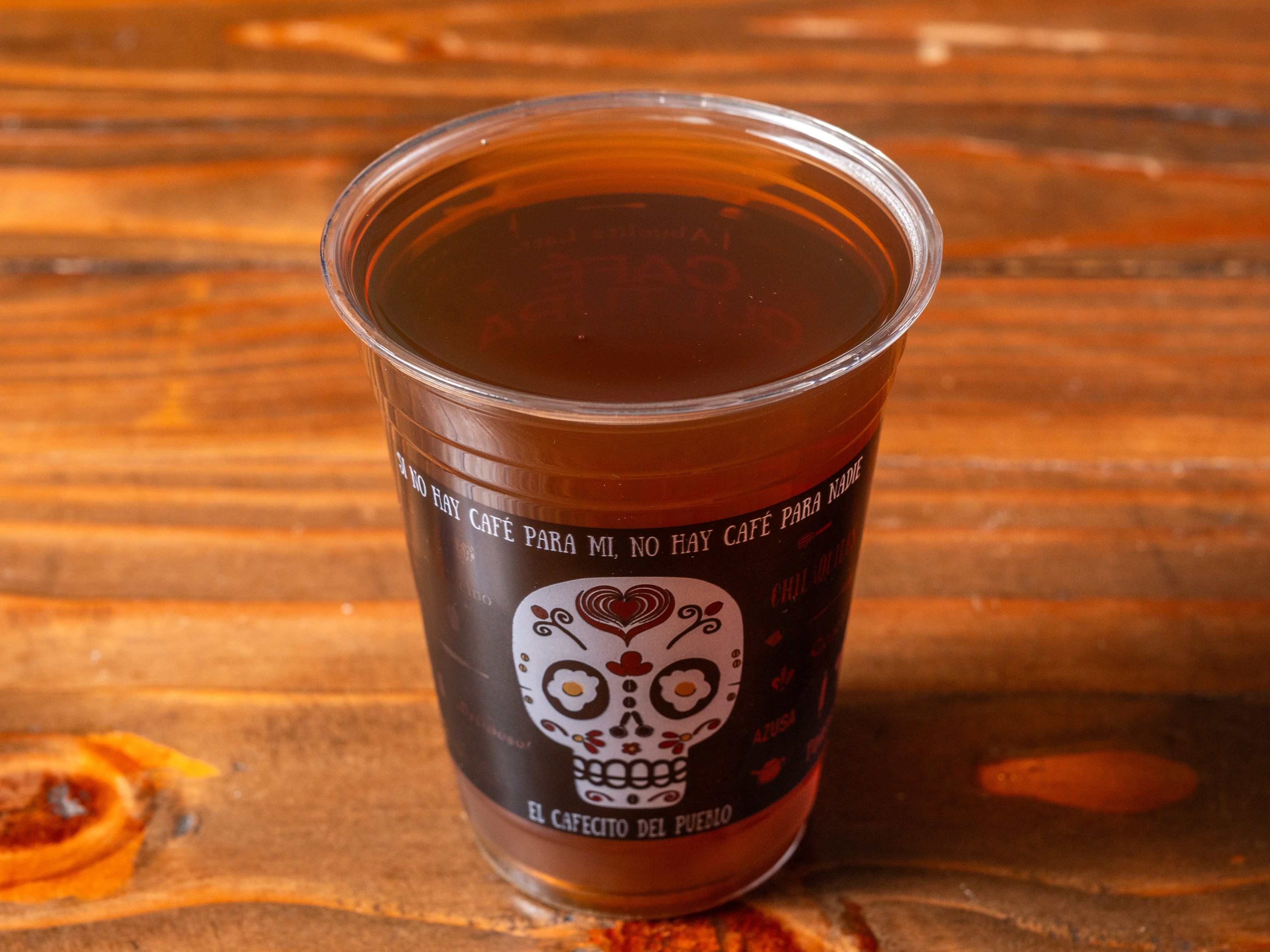 Naranja Iced Tea.