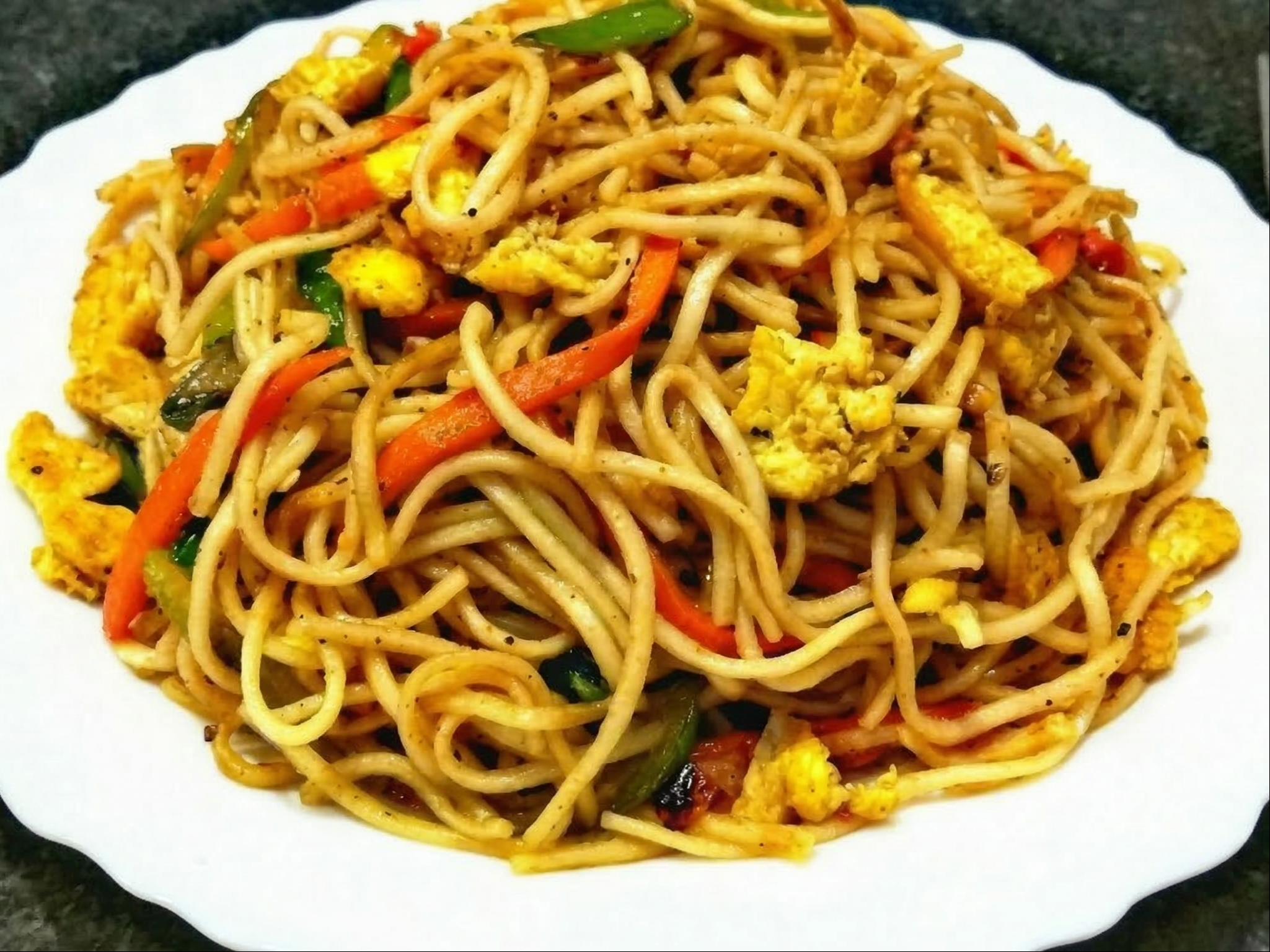 Egg Noodles.