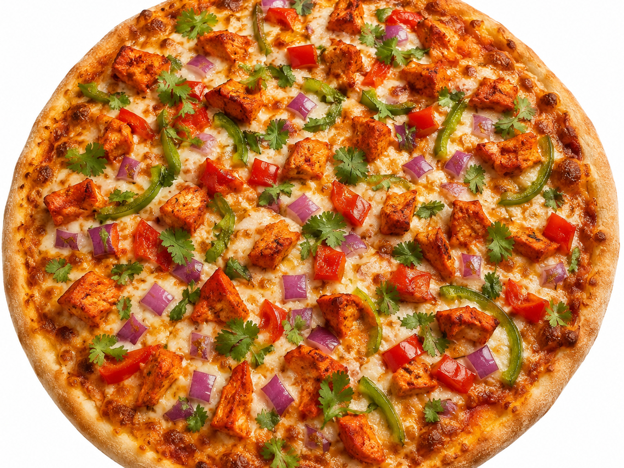 Tandoori Chicken Pizza.
