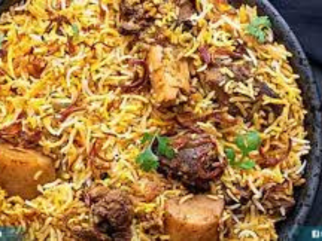 Mutton Biryani.