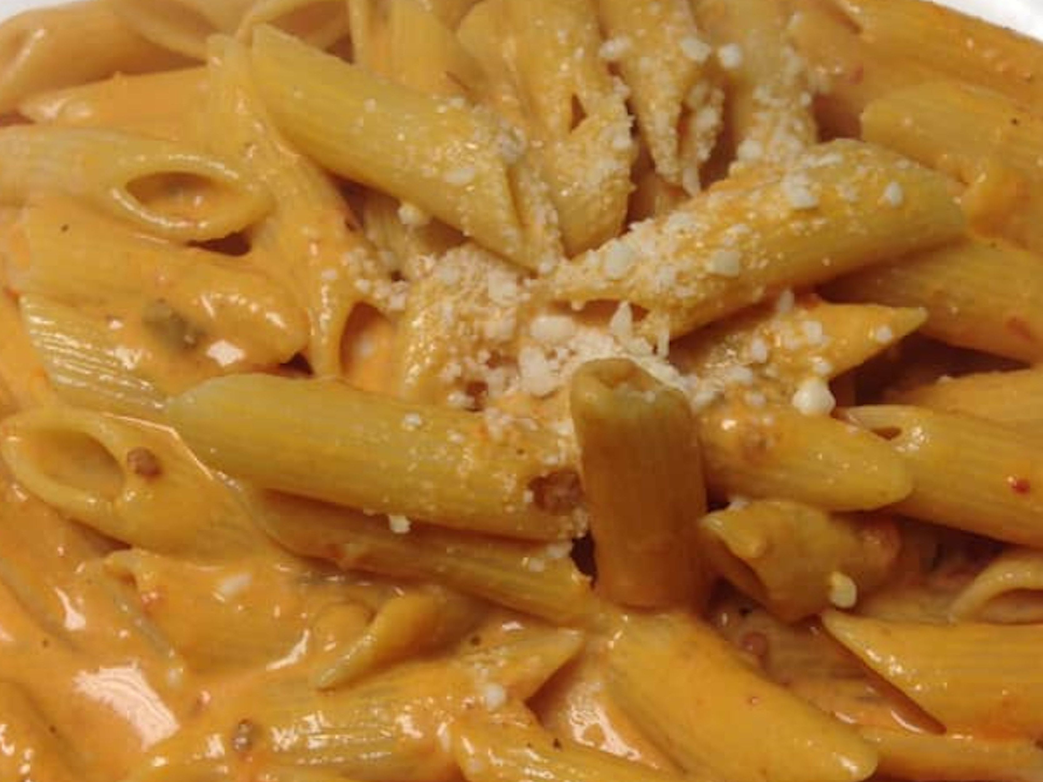 PENNE VODKA SAUCE.