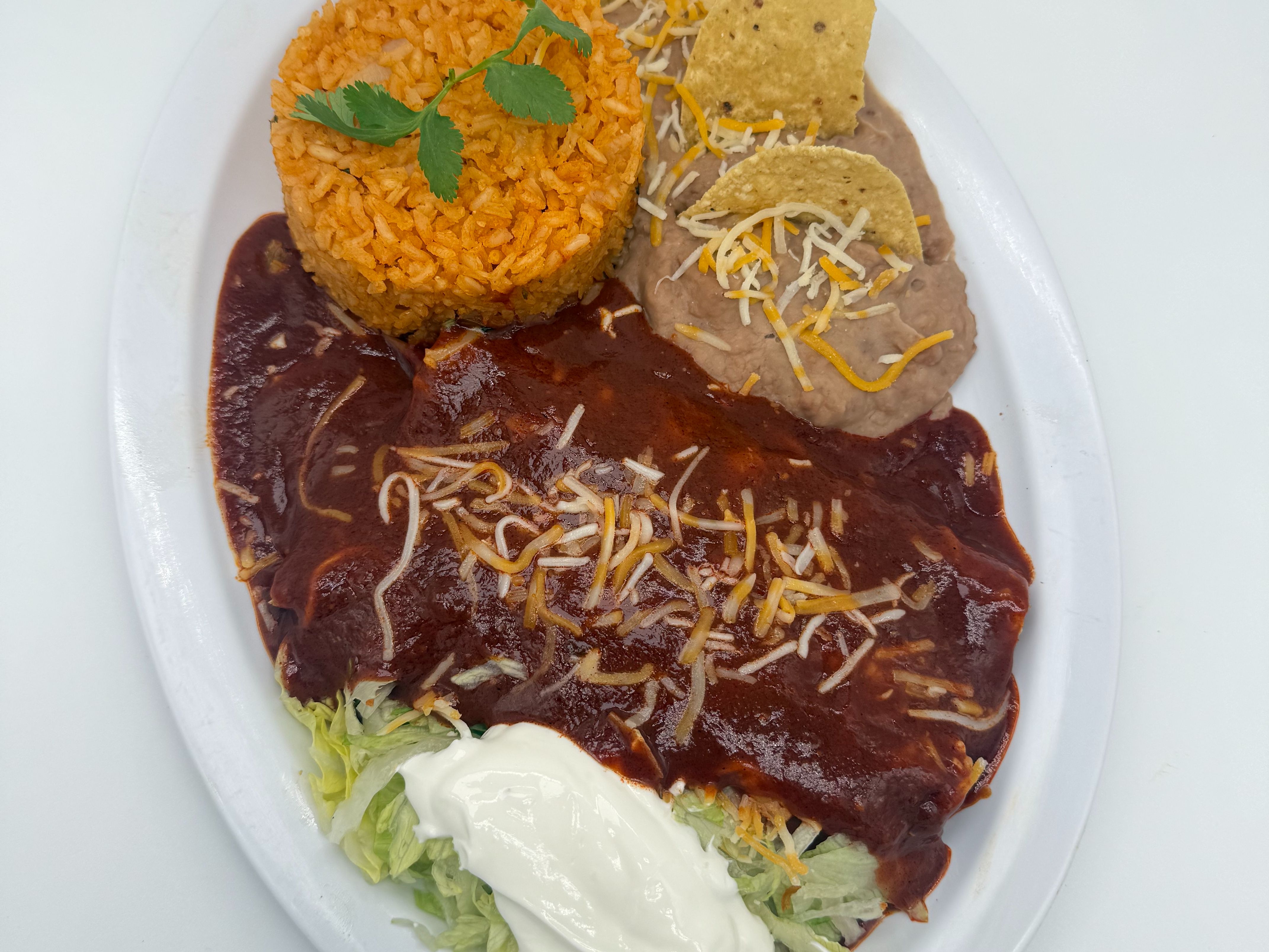 Two Enchiladas combo