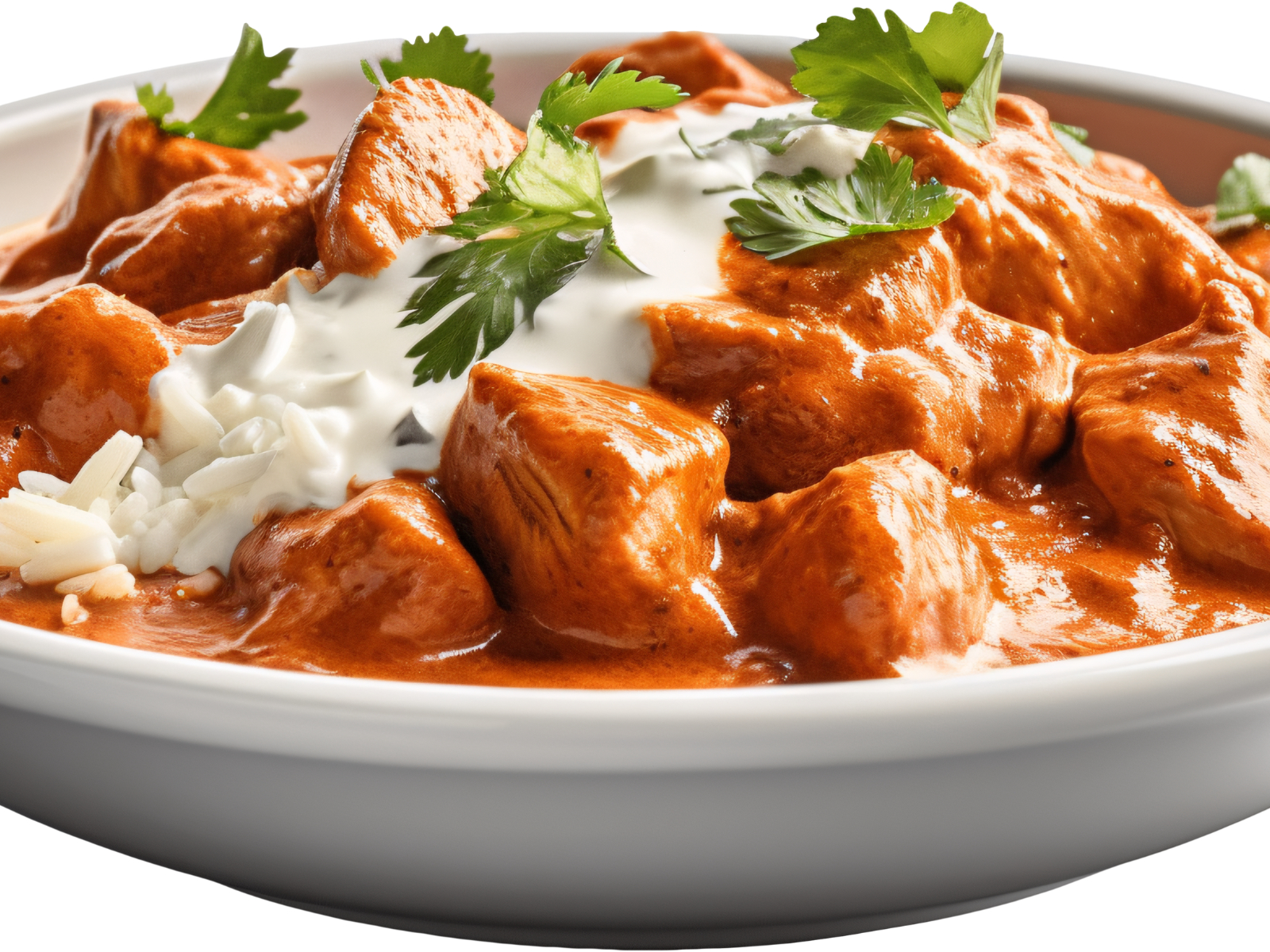 Butter Chicken Masala W/ Rice