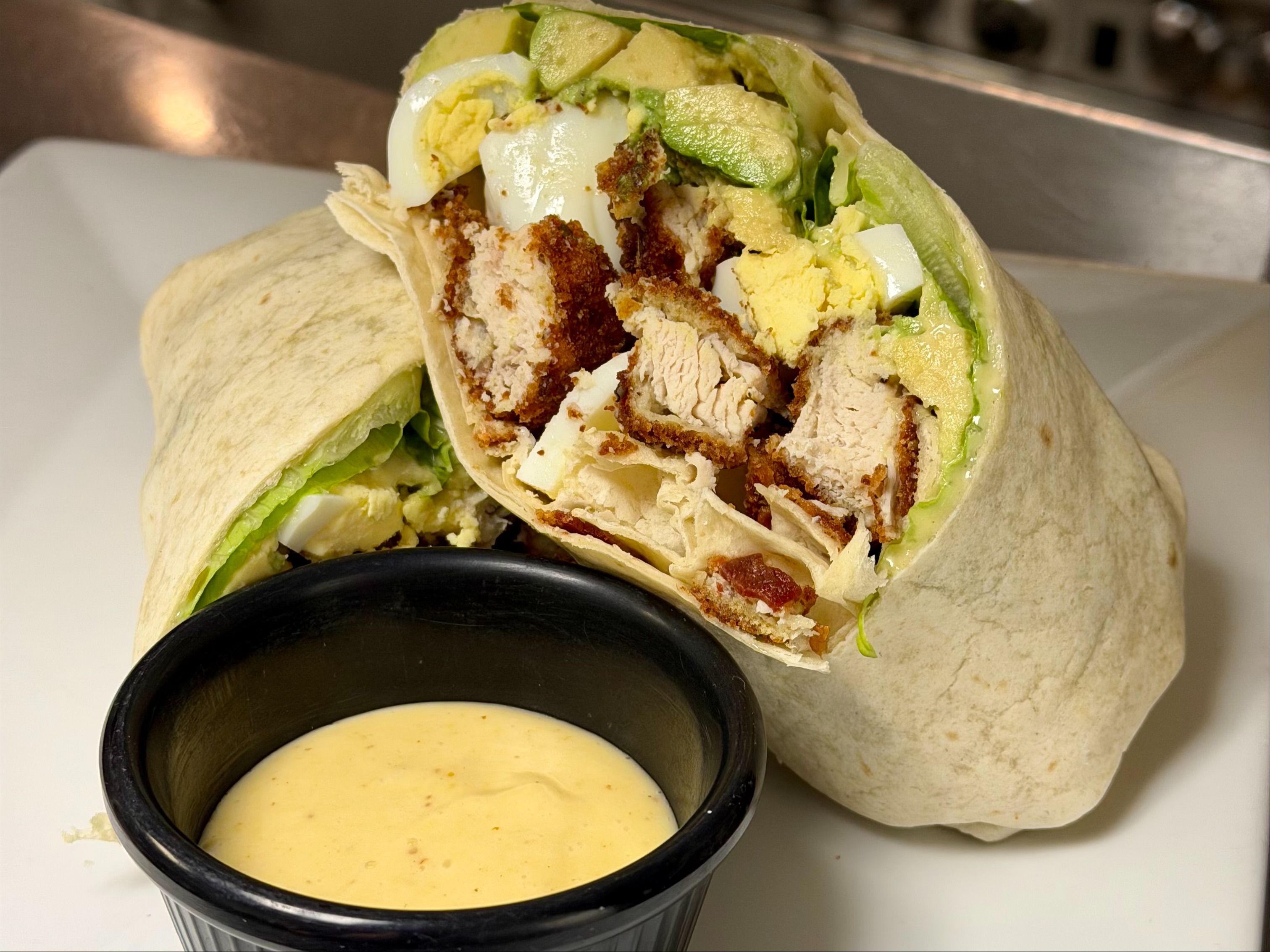 Chicken Cobb Wrap.