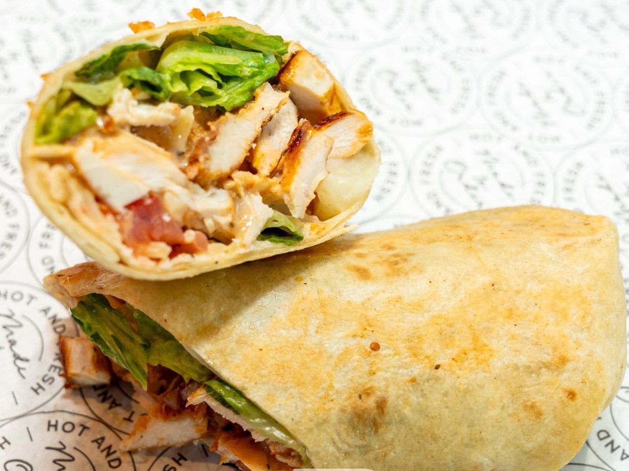 Chicken Caesar Wrap - (Min 10 people).