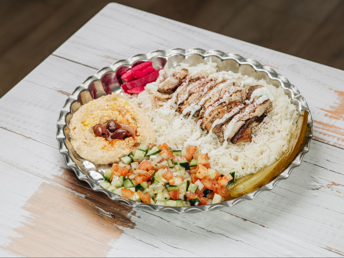 Chicken Shawarma Plate