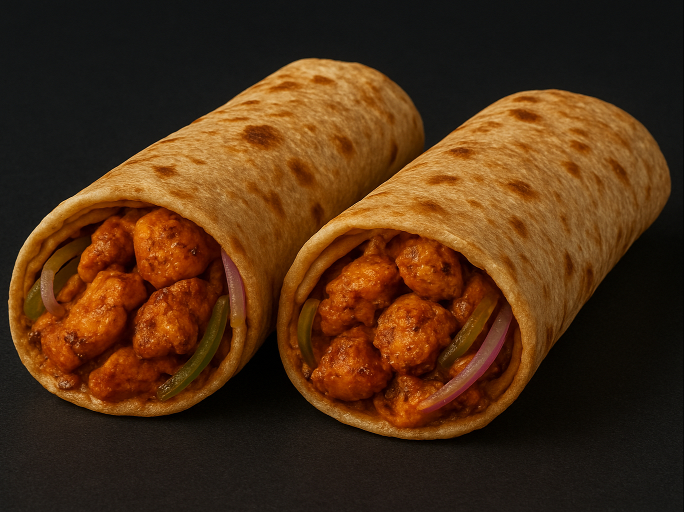Achari Chicken Roll (Duo).