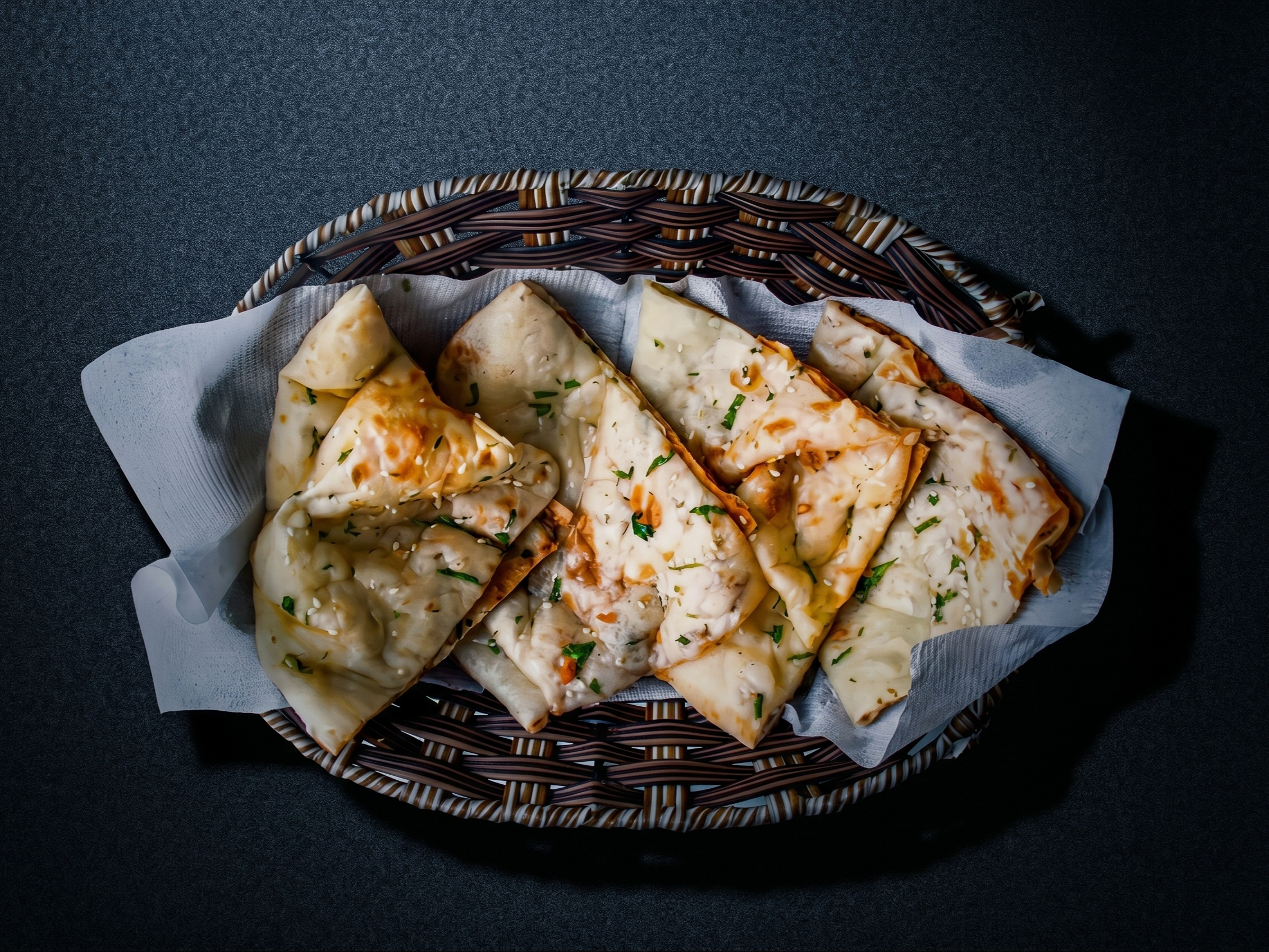 Garlic Naan.