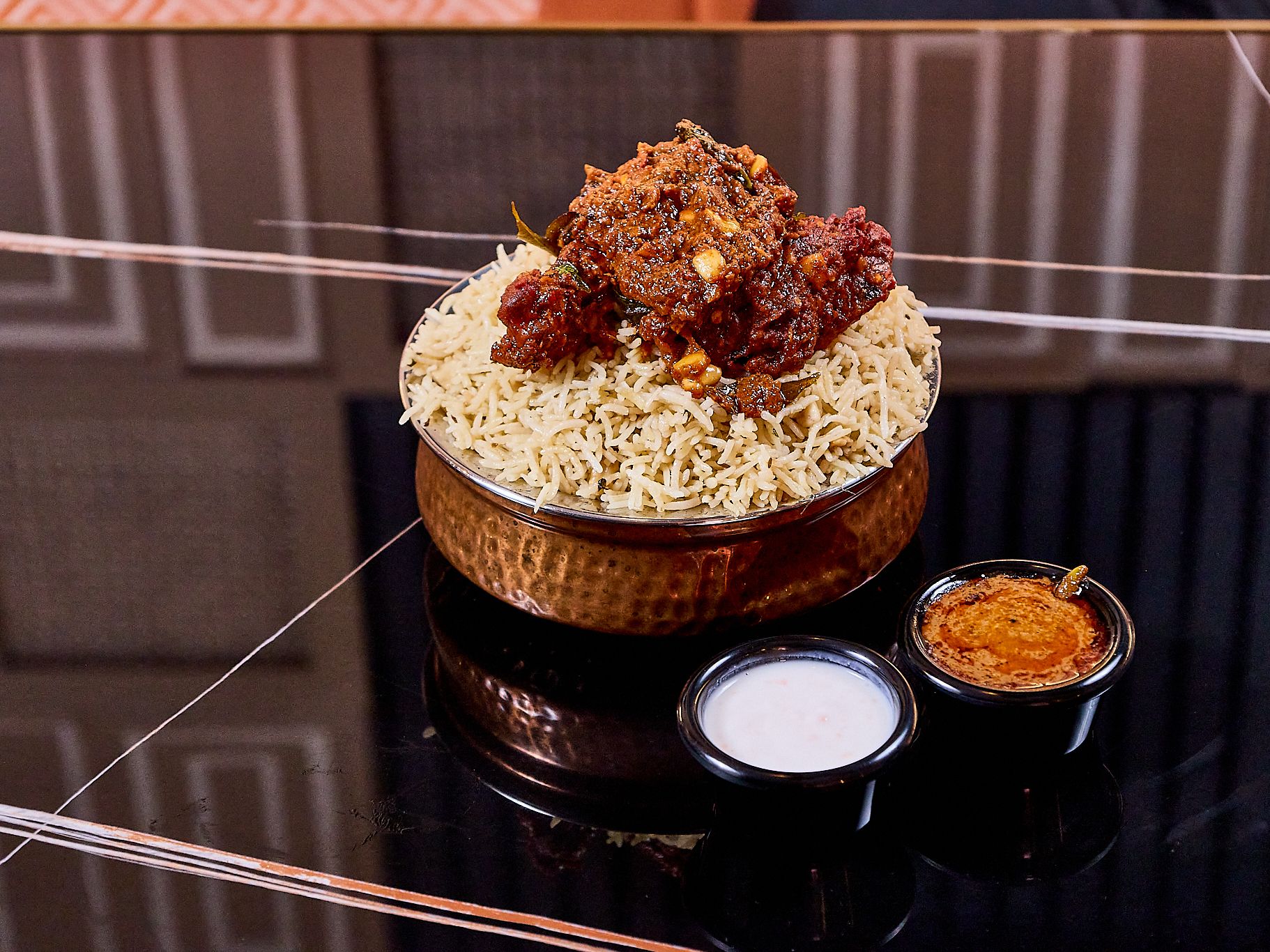 Chicken Fry Pieces Pulao.