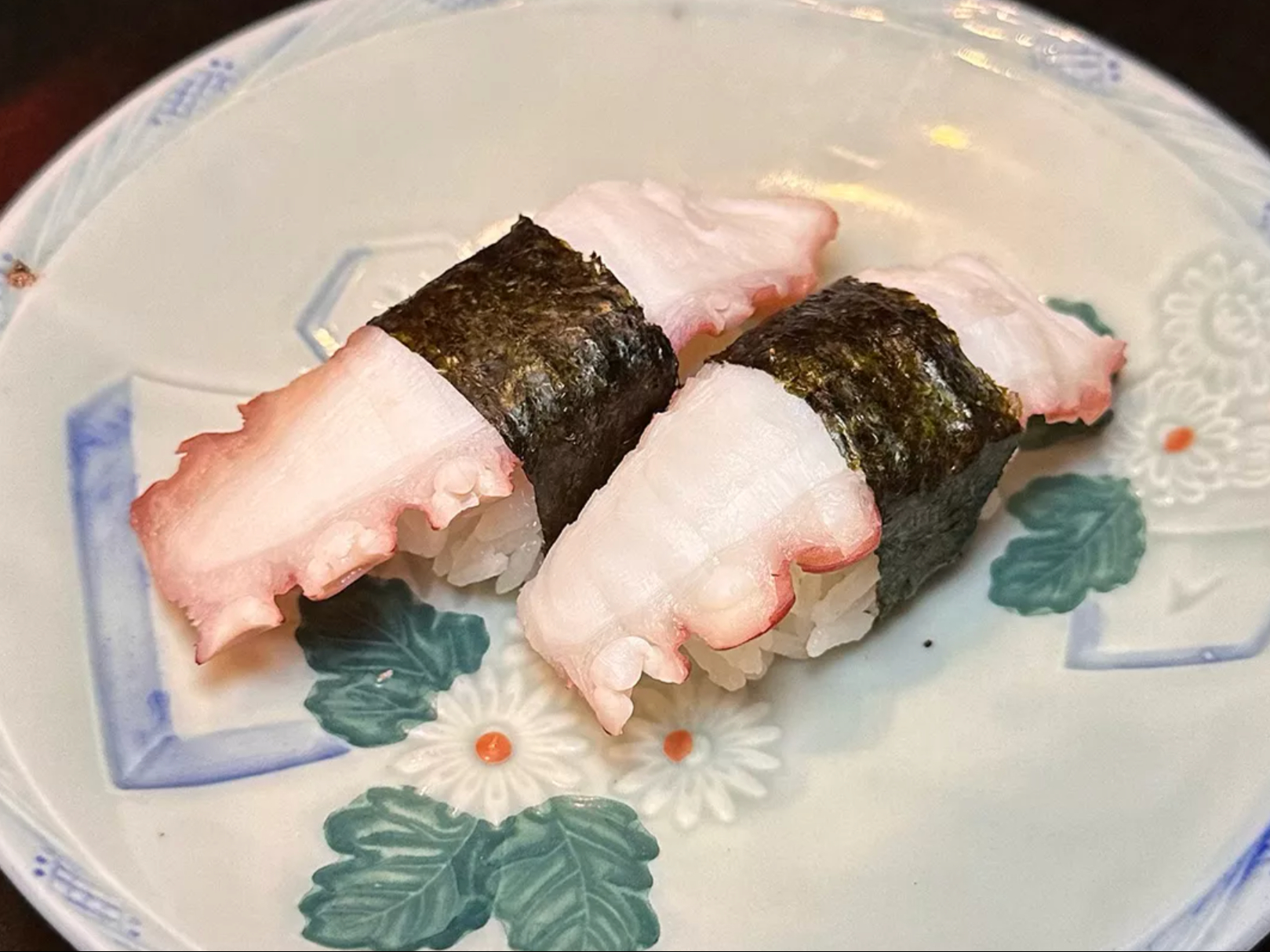 Octopus (Tako) Nigiri.