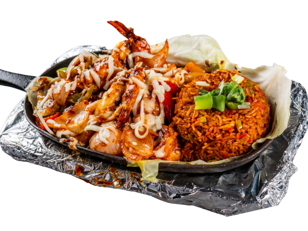 Shrimp Fajita Dinner.