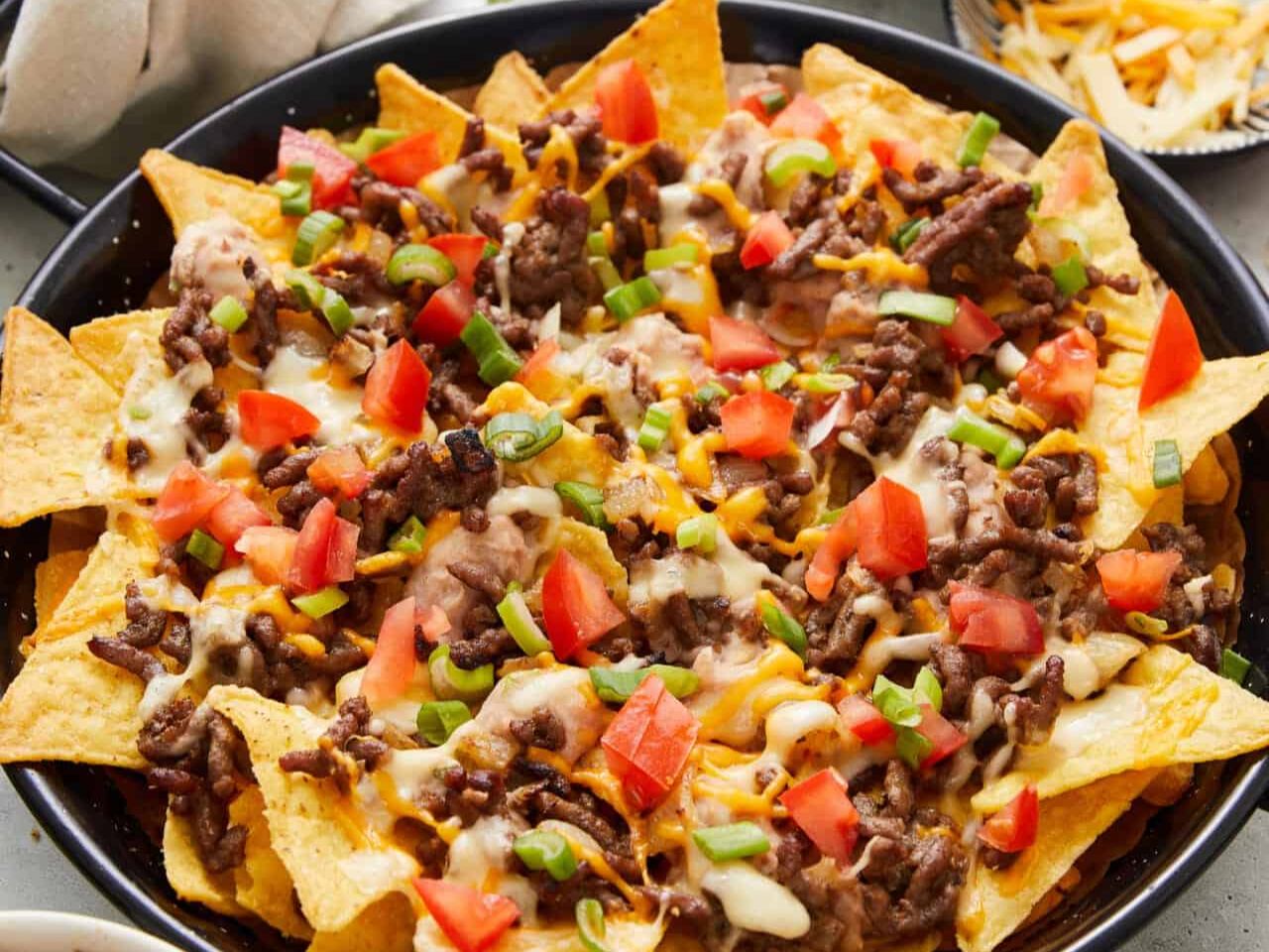 Loaded Nachos: A Fusion of Flavors