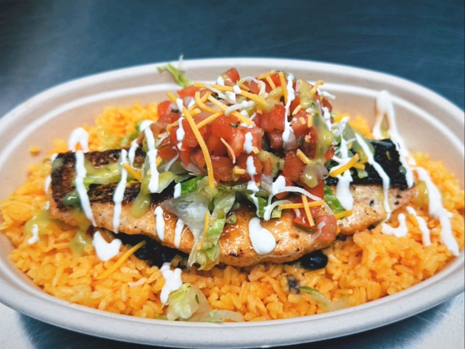 Salmon Bowl.