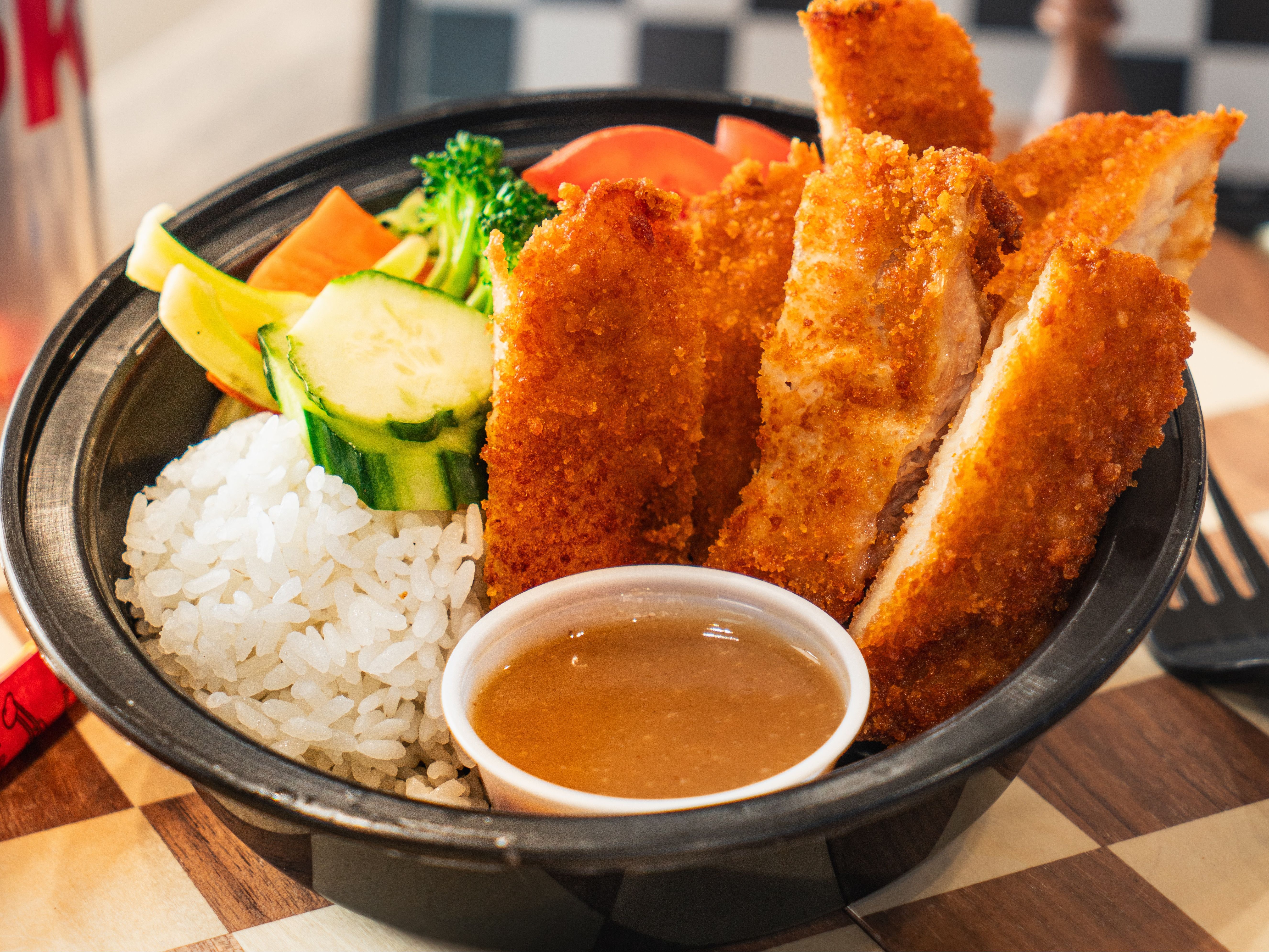 Chicken Katsu Gravy Bowl