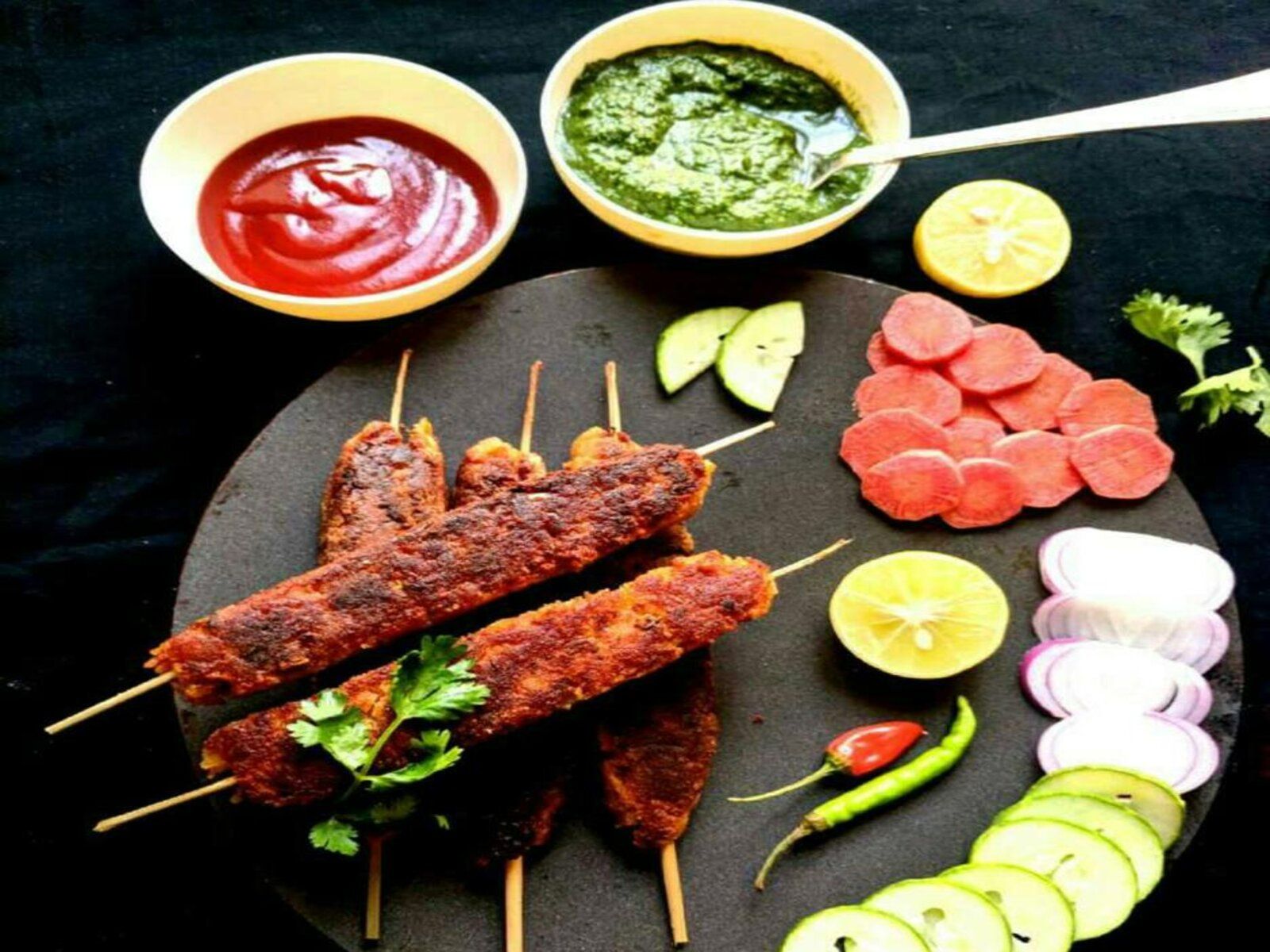 Veg Lollipop.