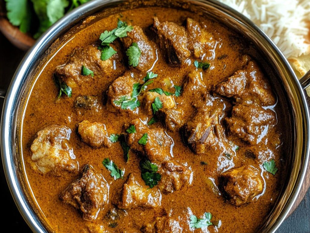 Andhra Goat Curry.