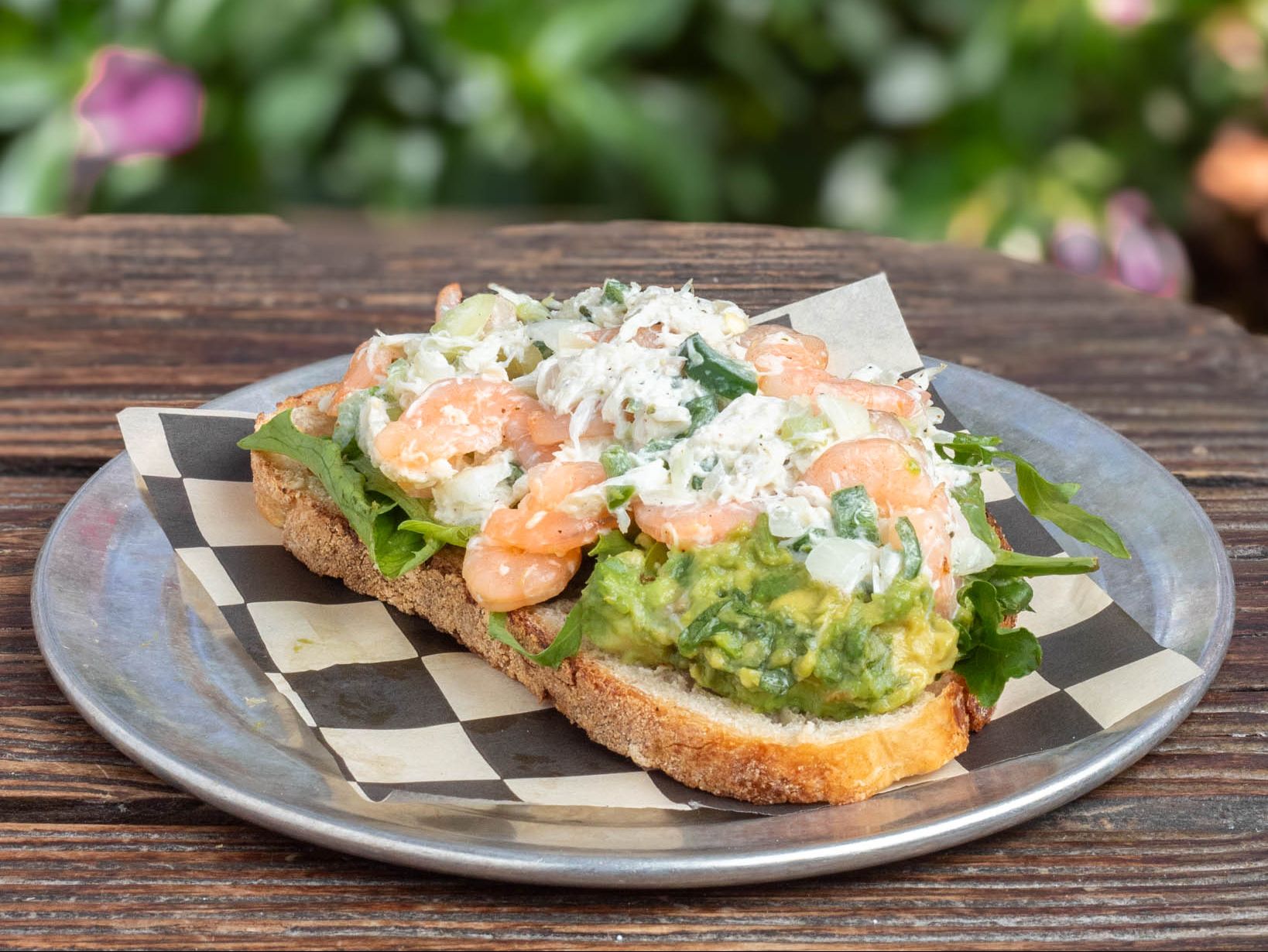 Shrimp & Crab Meat Salad Slicer.