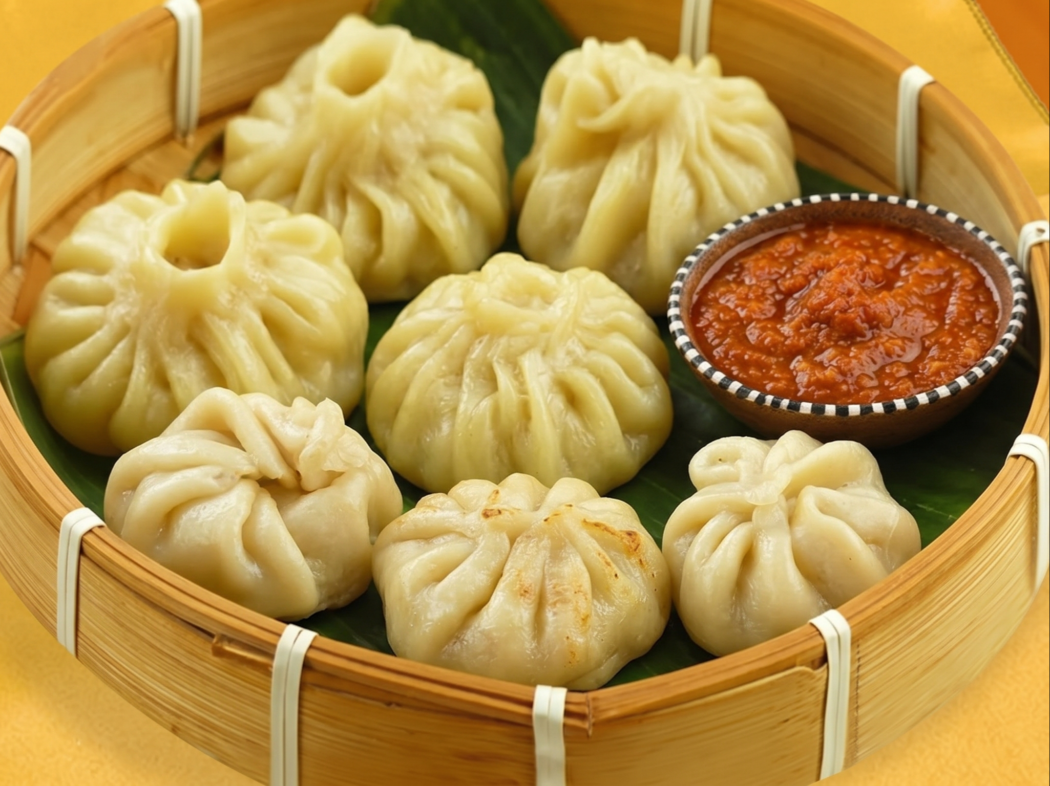 Veg Momo.