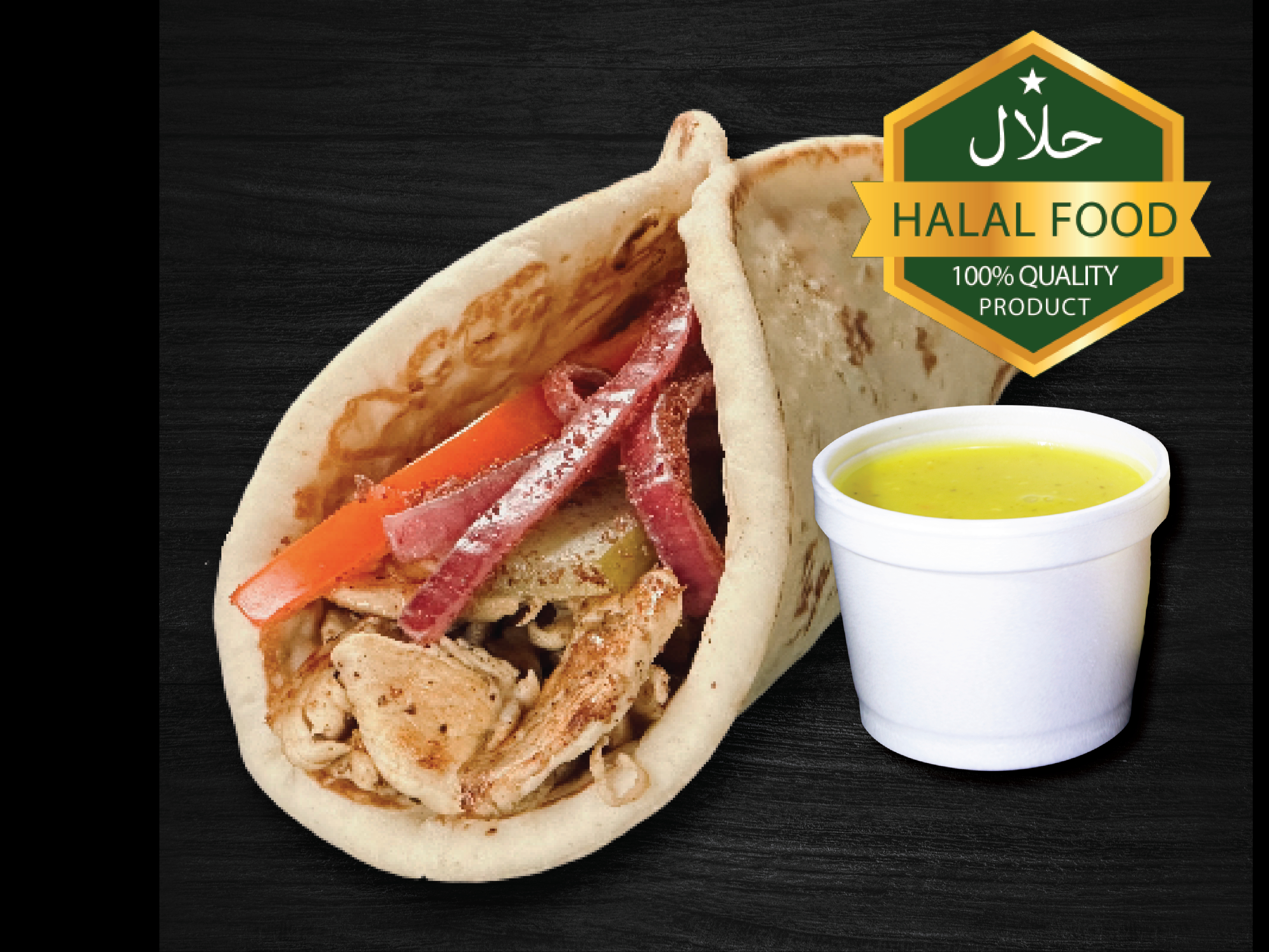 Chicken Pita..