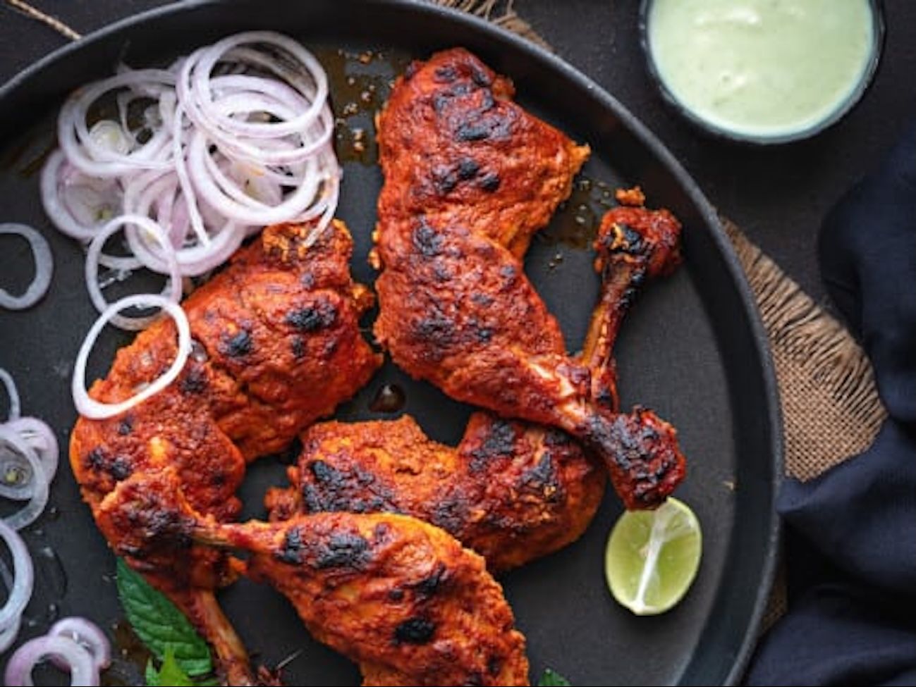 Tandoori Chicken.