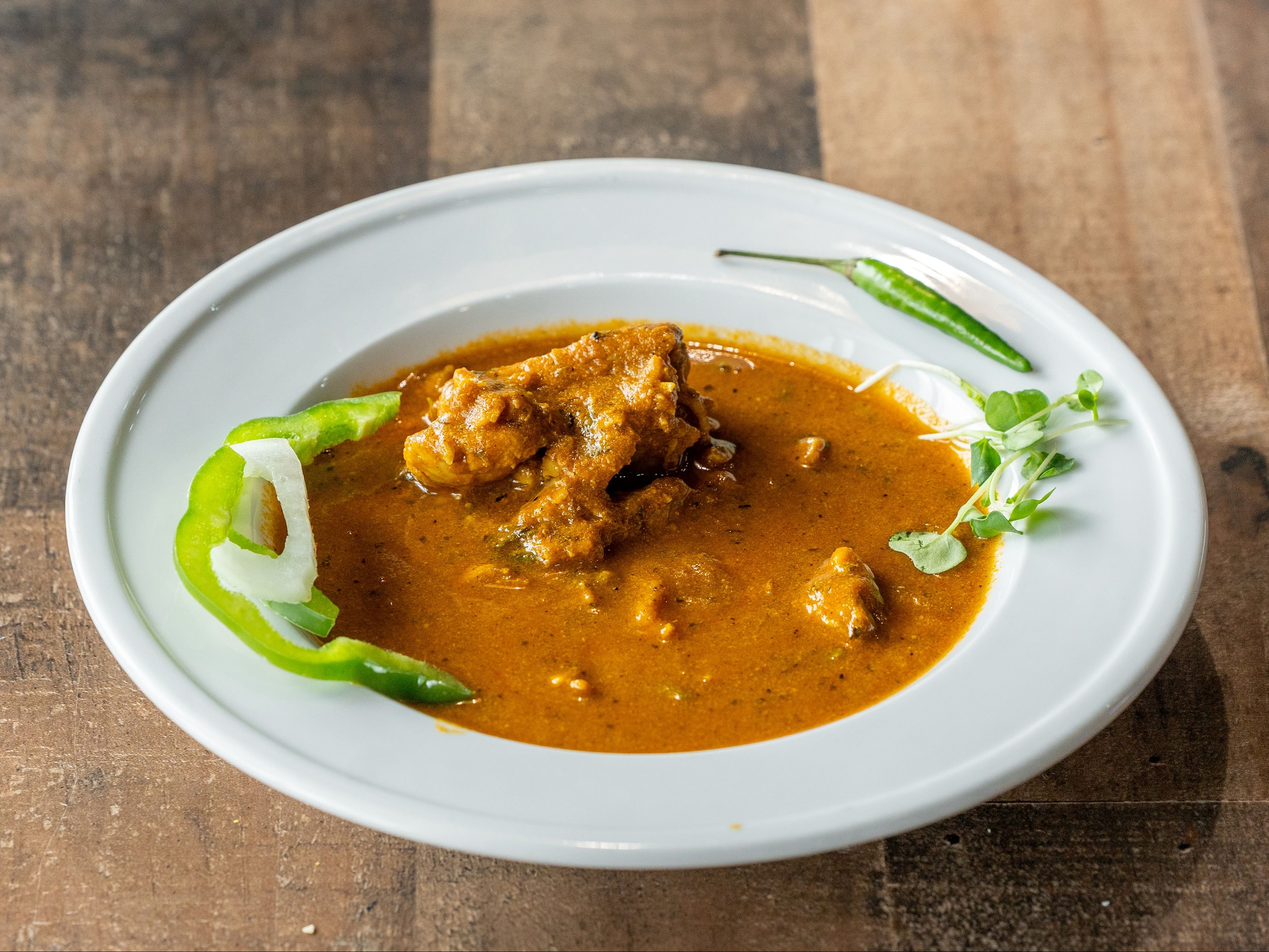 Chicken Jalfrezi.