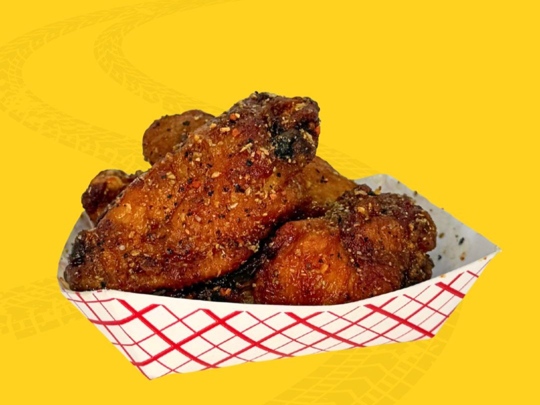 Lemon Pepper Wings (Dozen).