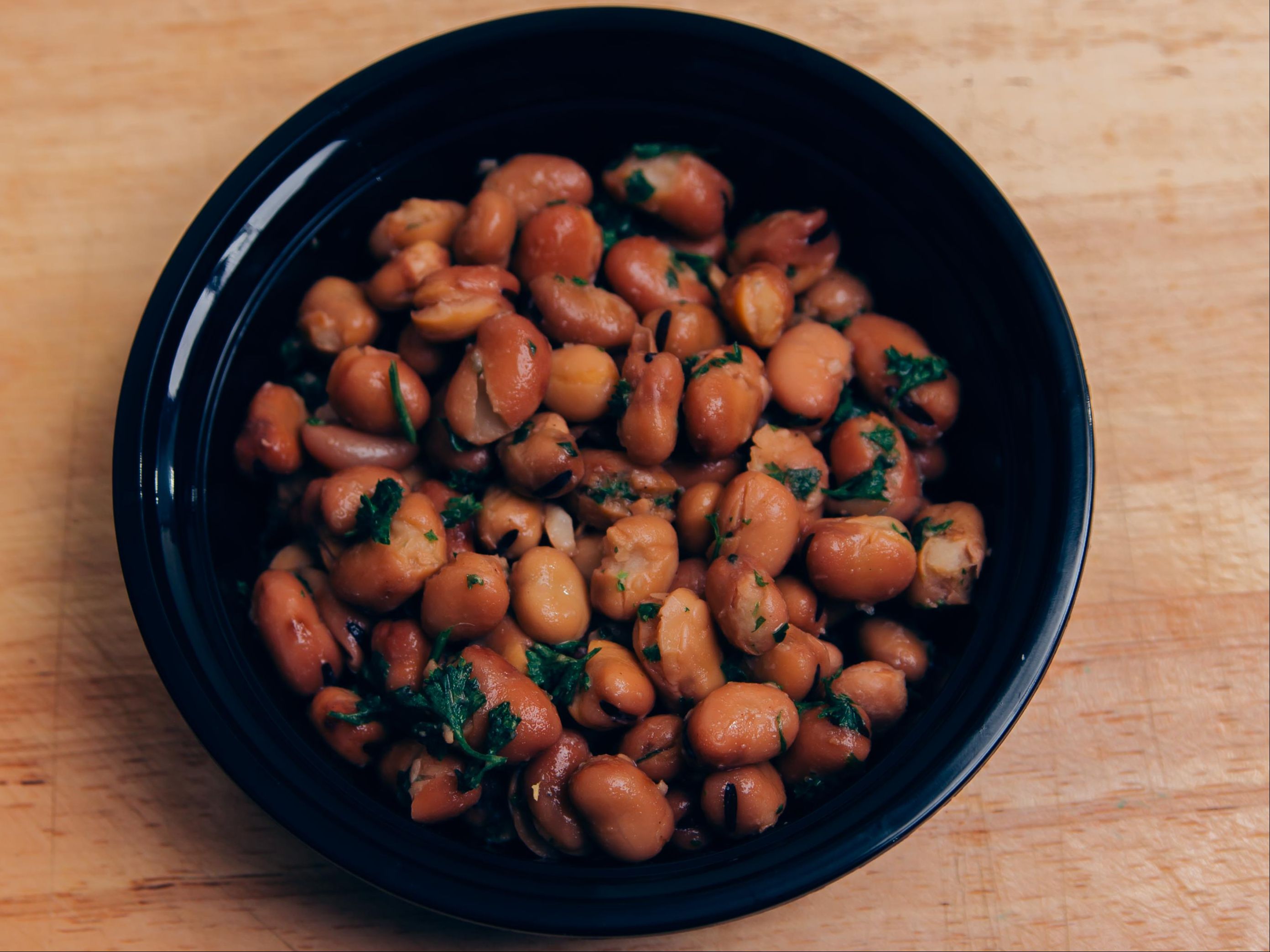 Fava Bean Salad.