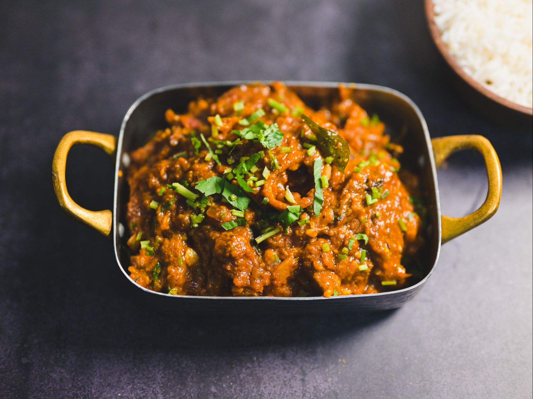 Andhra Chicken Curry.