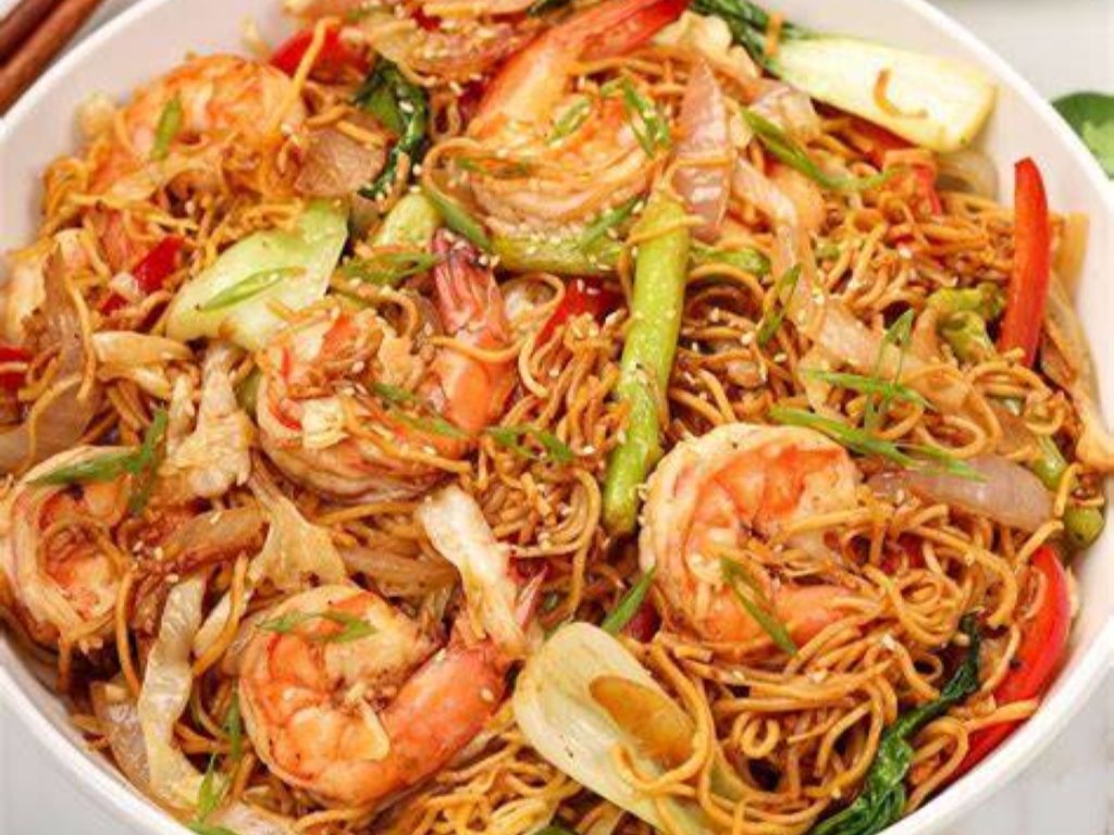 Shrimp Mu Shu / Tôm Mù Shu / 木须虾.