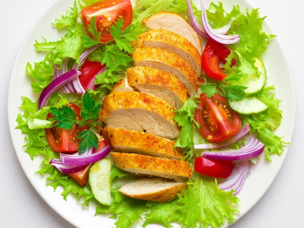 Tandoori Chicken Salad