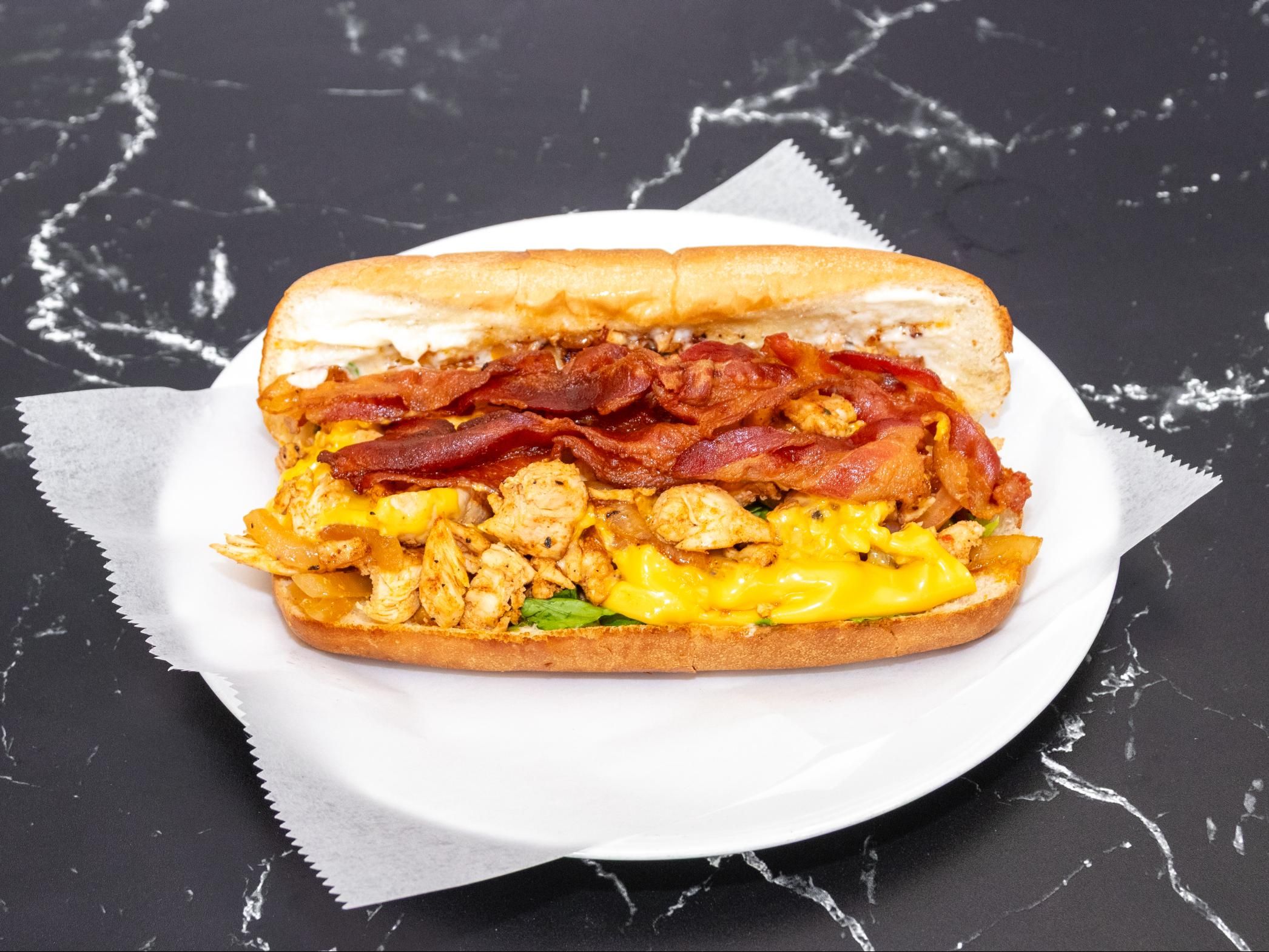 8" Chicken Club LS.