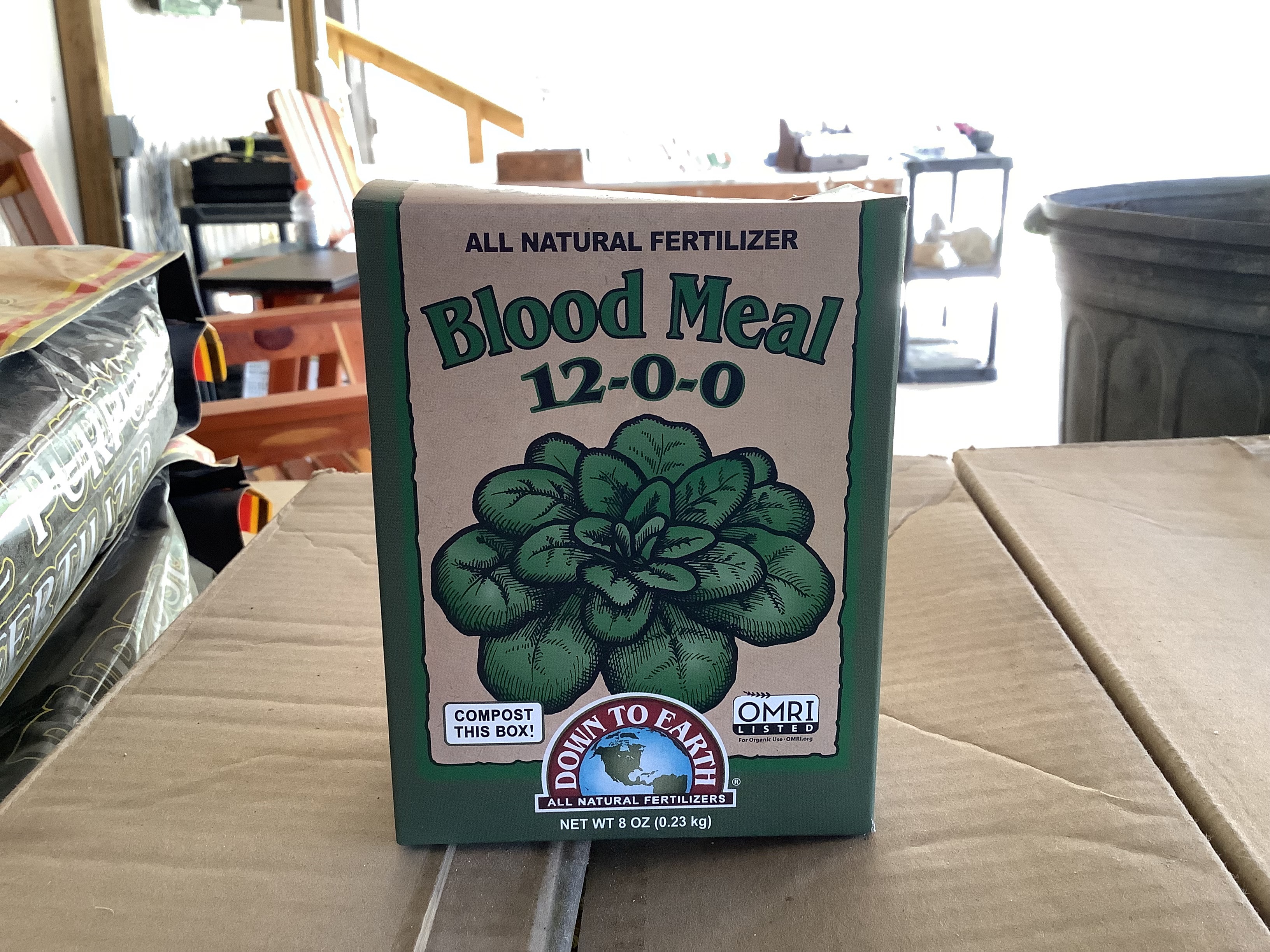 Fertilizer, Blood Meal 12-0-0 (8 oz)