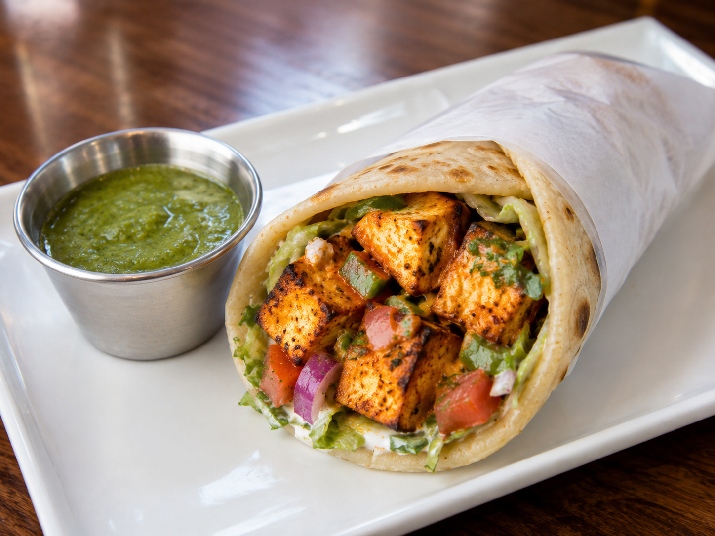Paneer Tikka Roll