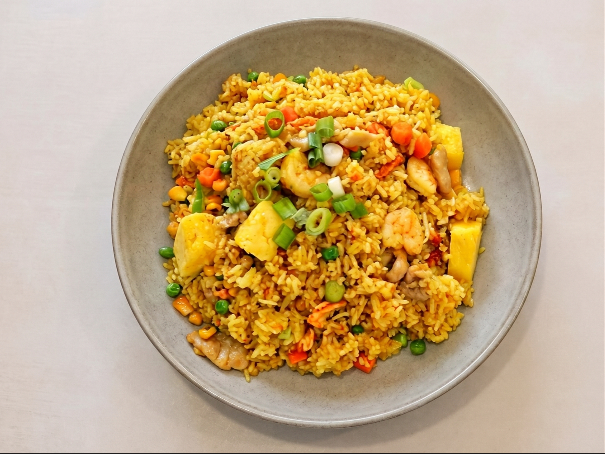 Pineapple Fried Rice.
