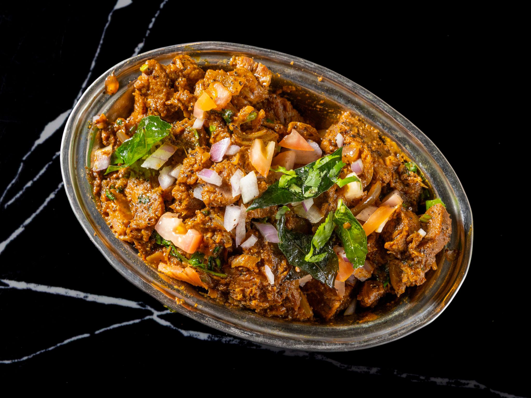 Goat Pepper Fry.