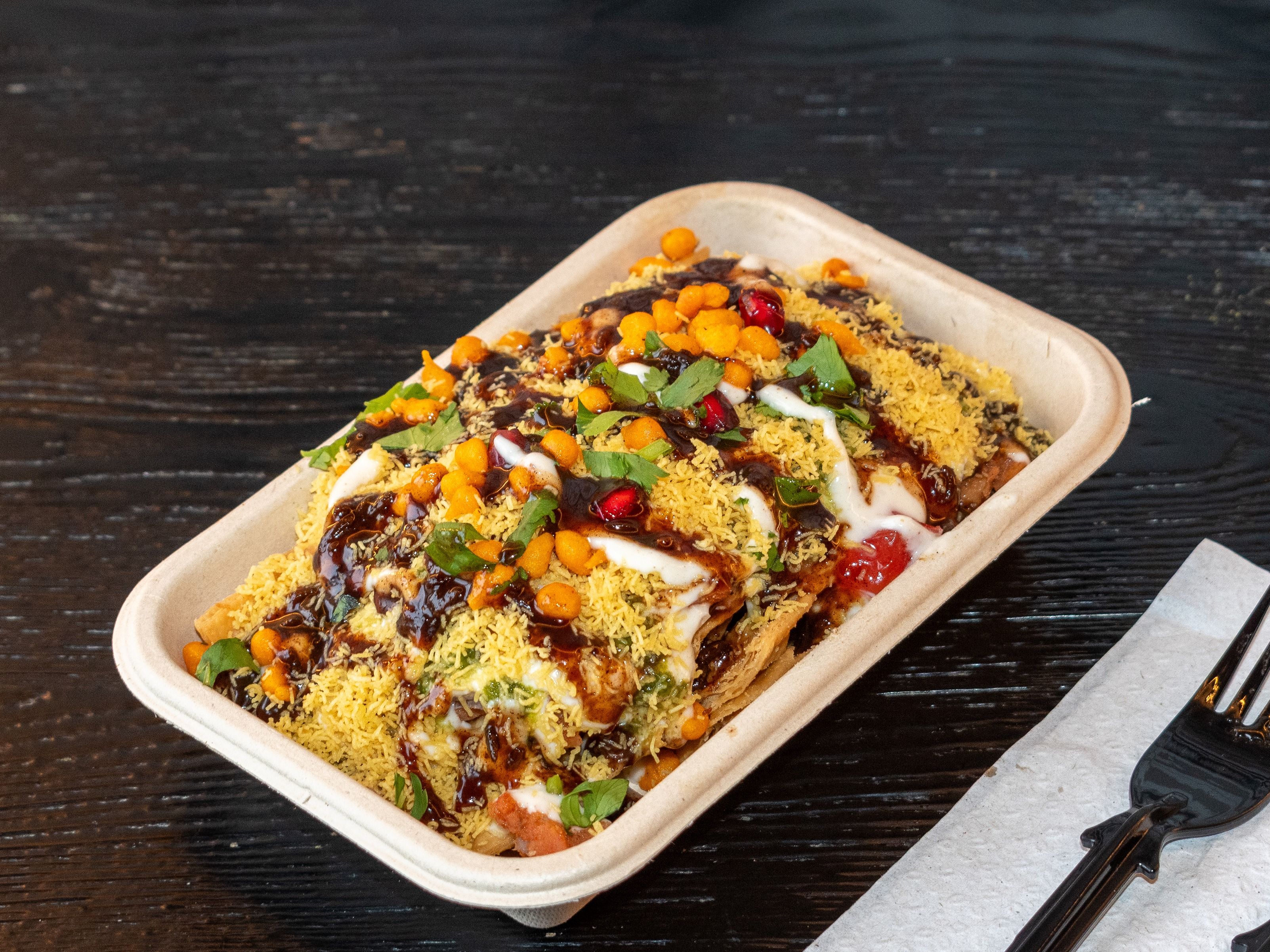 Dahi Papdi Chaat.