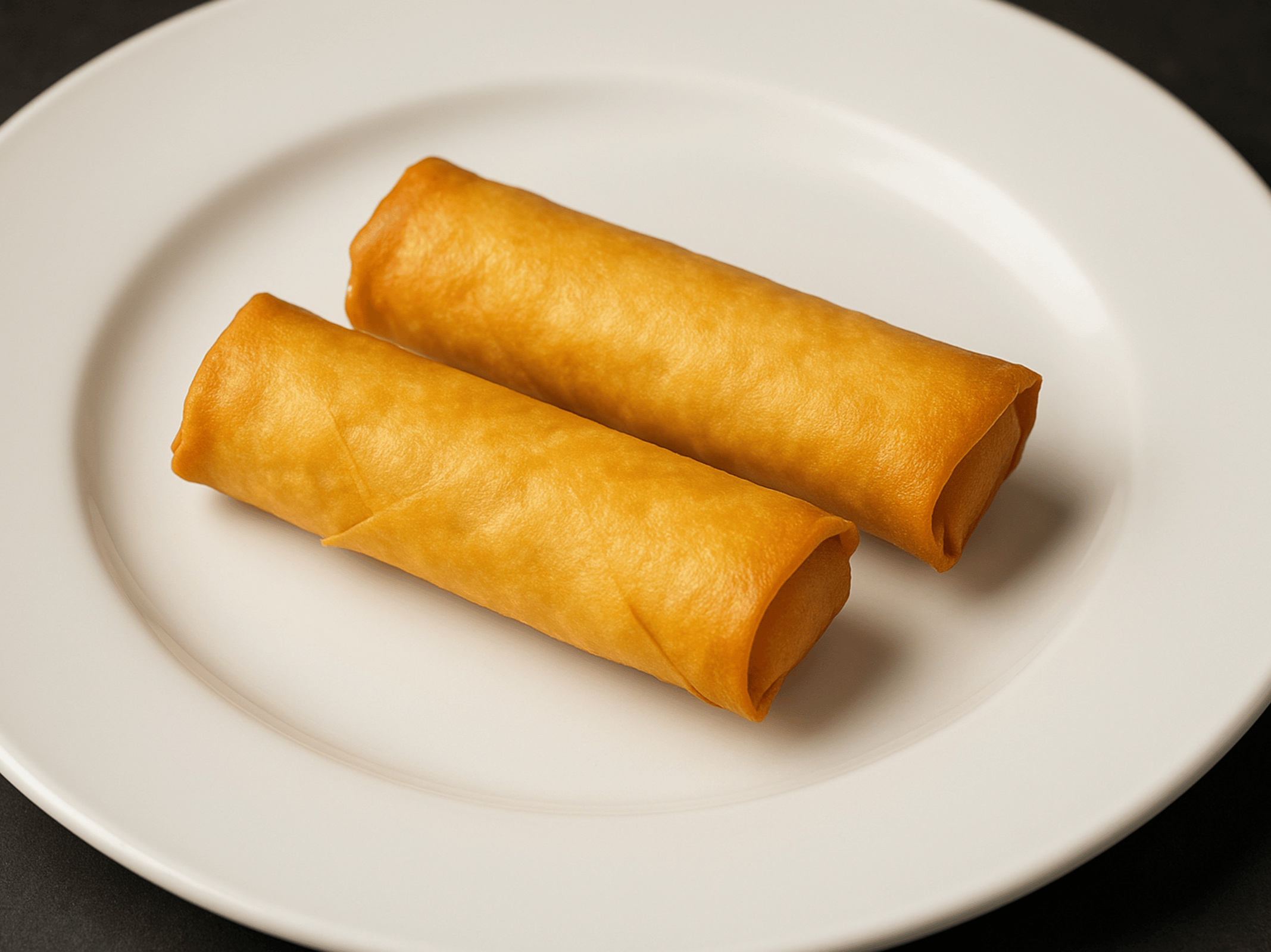 2 rouleaux de printemps aux légumes